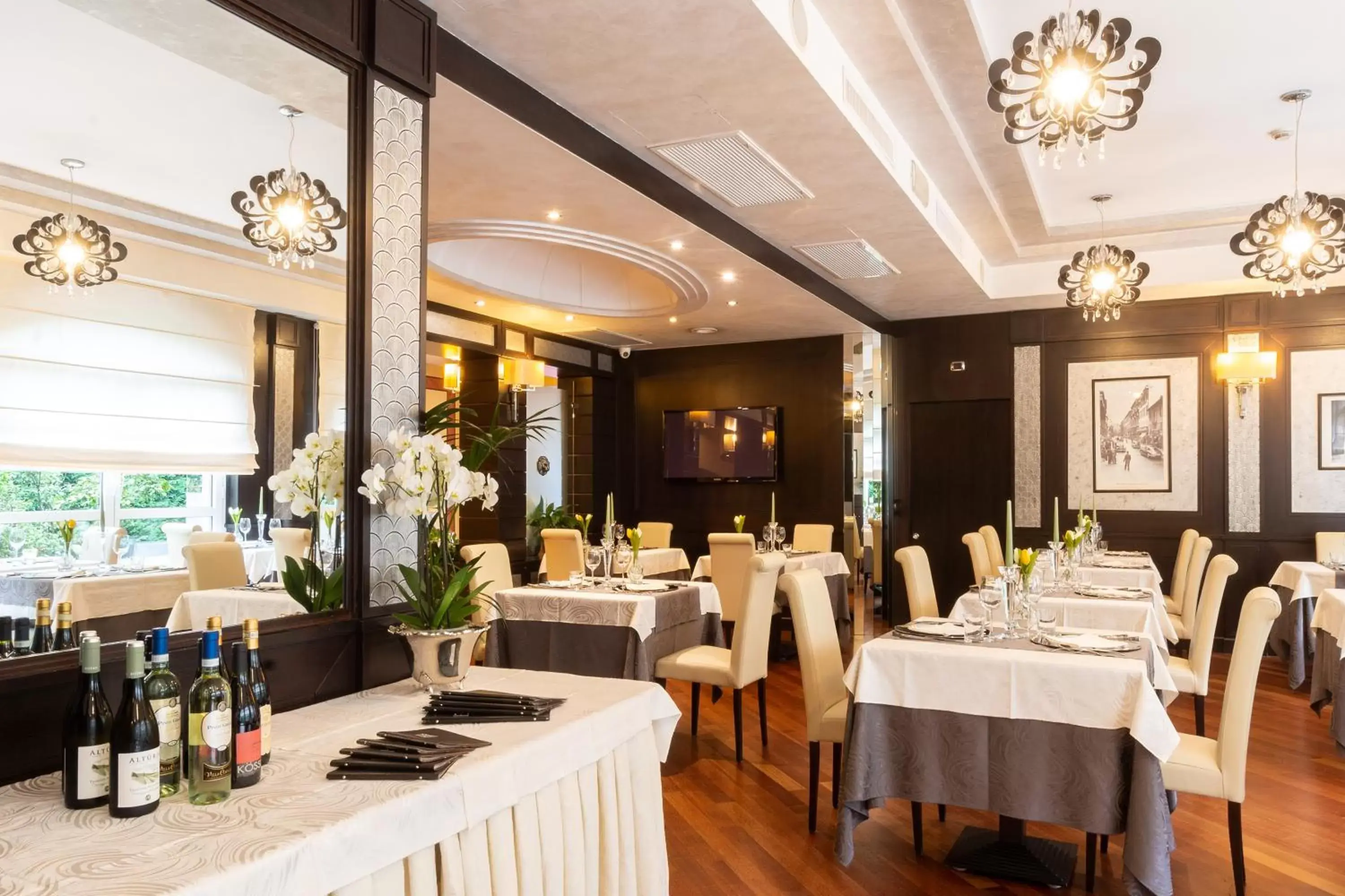 Restaurant/Places to Eat in Hotel Silver Milano