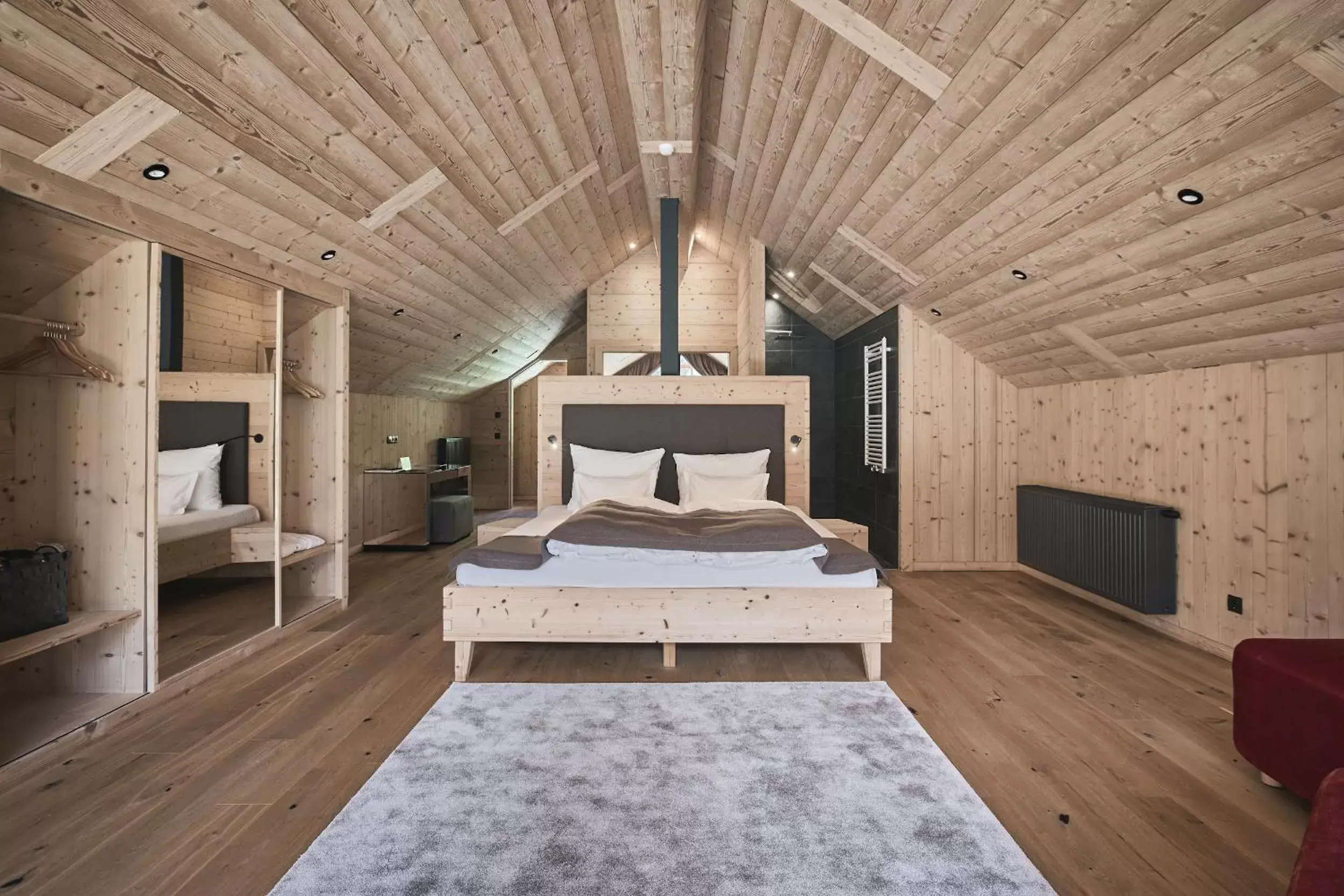 Bedroom in Tenne Lodges