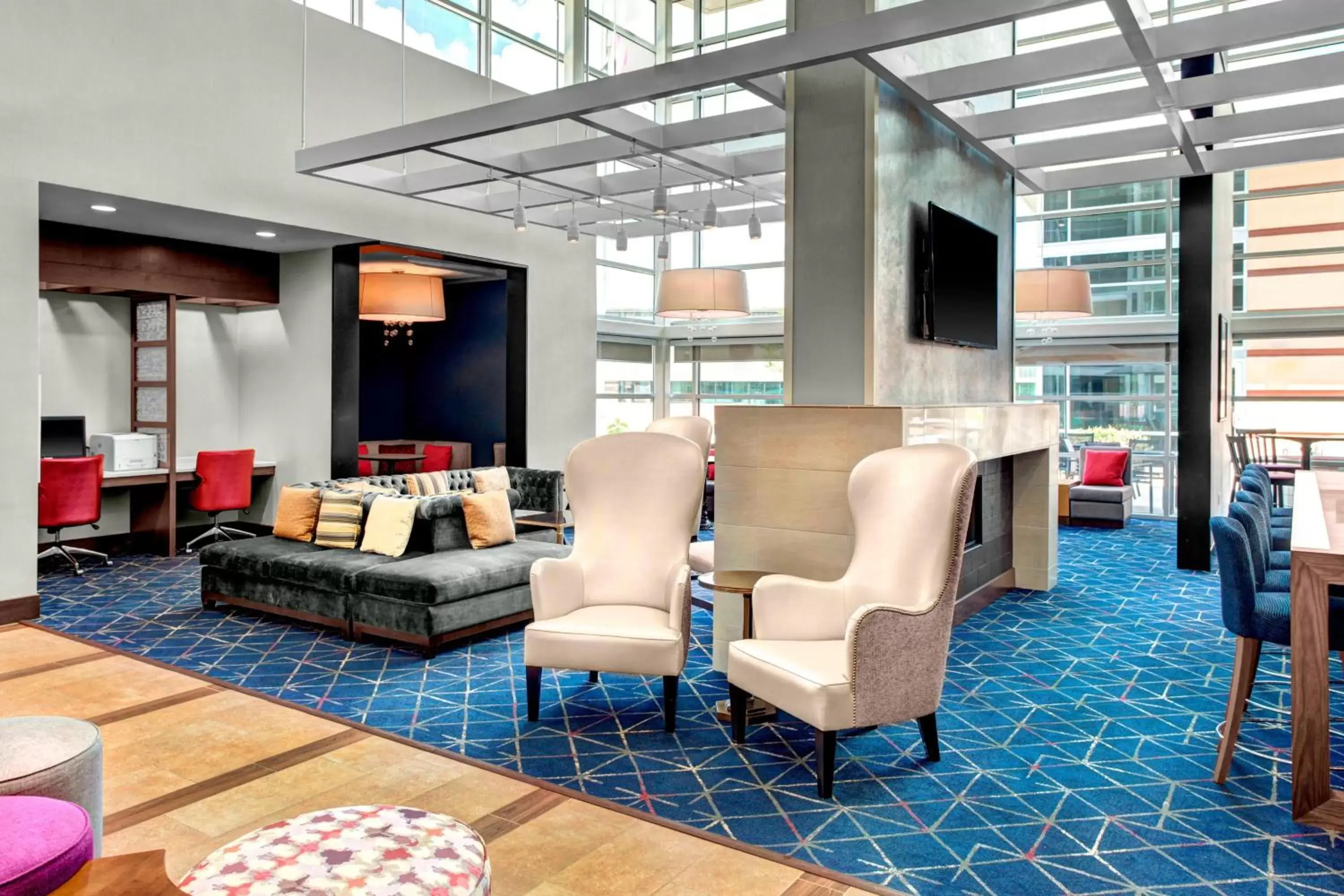 Lobby or reception, Lobby/Reception in Residence Inn by Marriott Philadelphia Airport