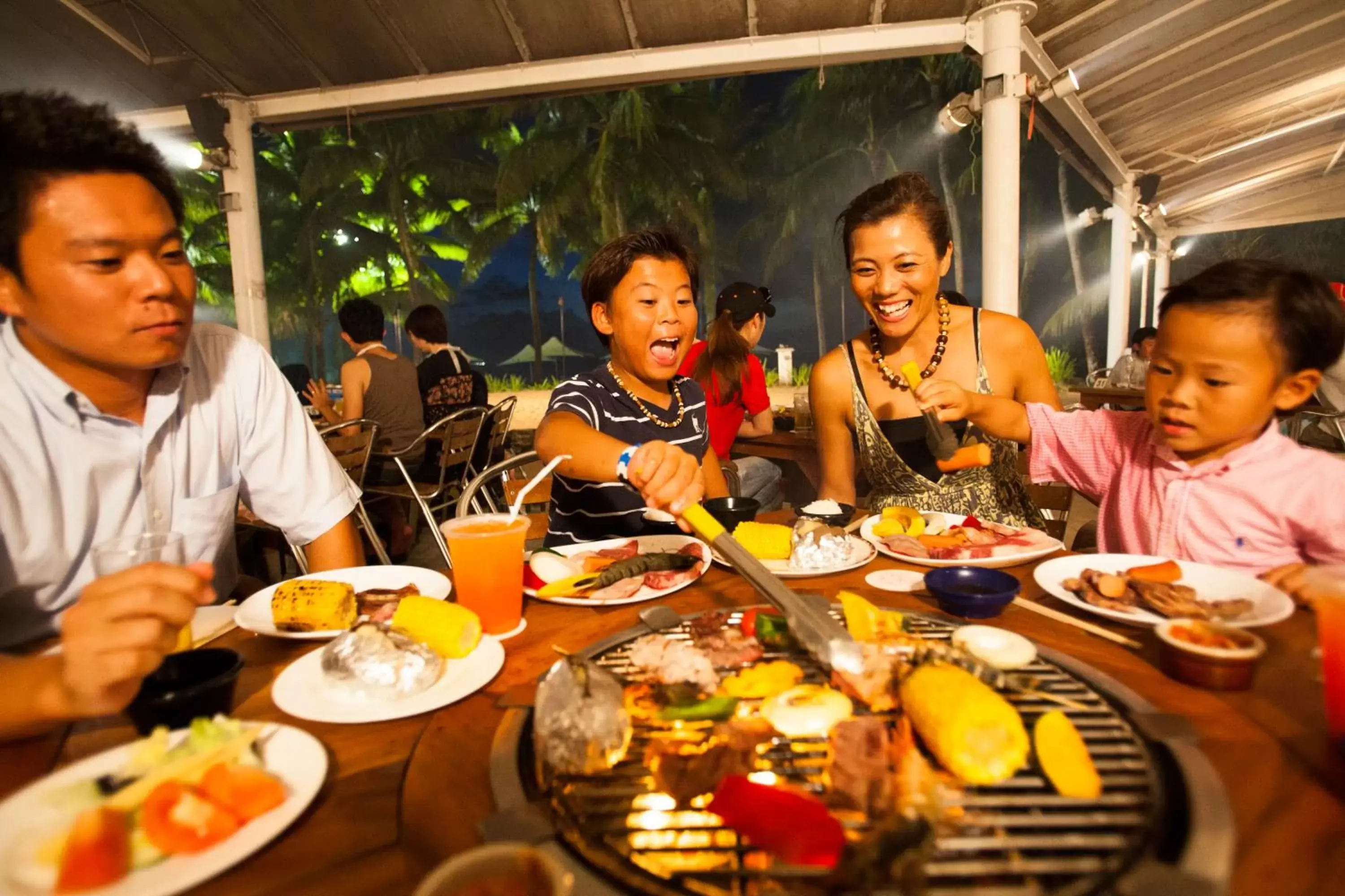 BBQ facilities in Hotel Nikko Guam