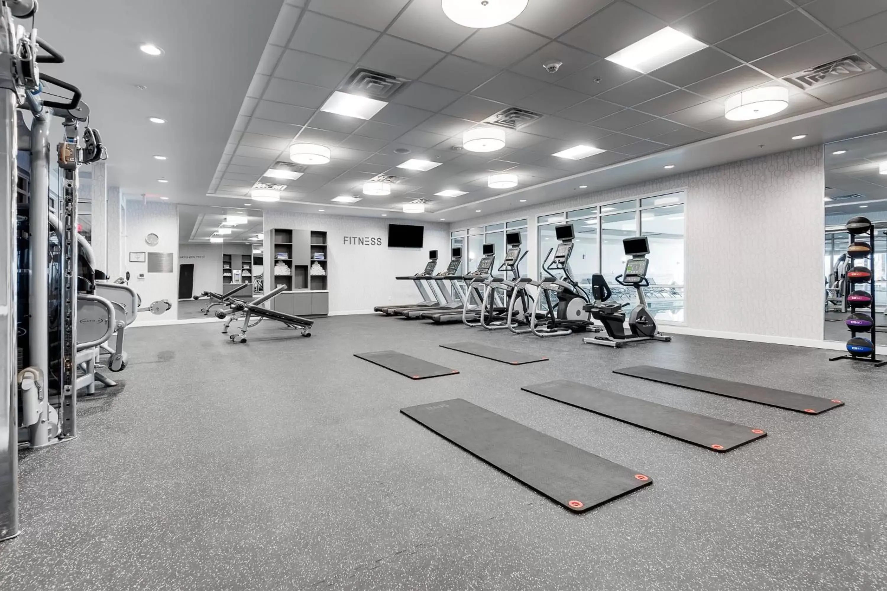 Fitness centre/facilities, Fitness Center/Facilities in Fairfield Inn & Suites by Marriott Chicago Schaumburg