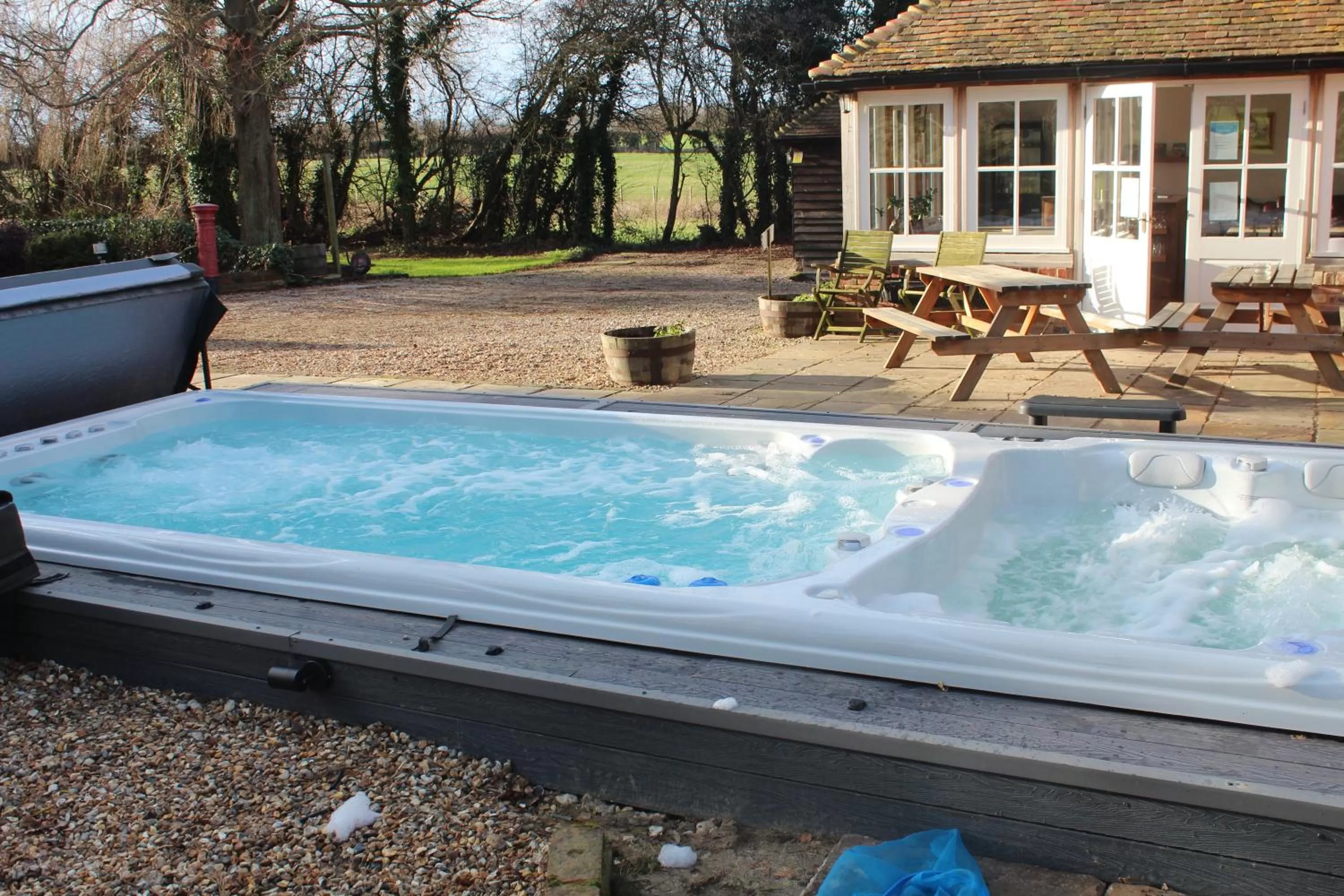 Swimming Pool in Molland Manor House Bed & Breakfast