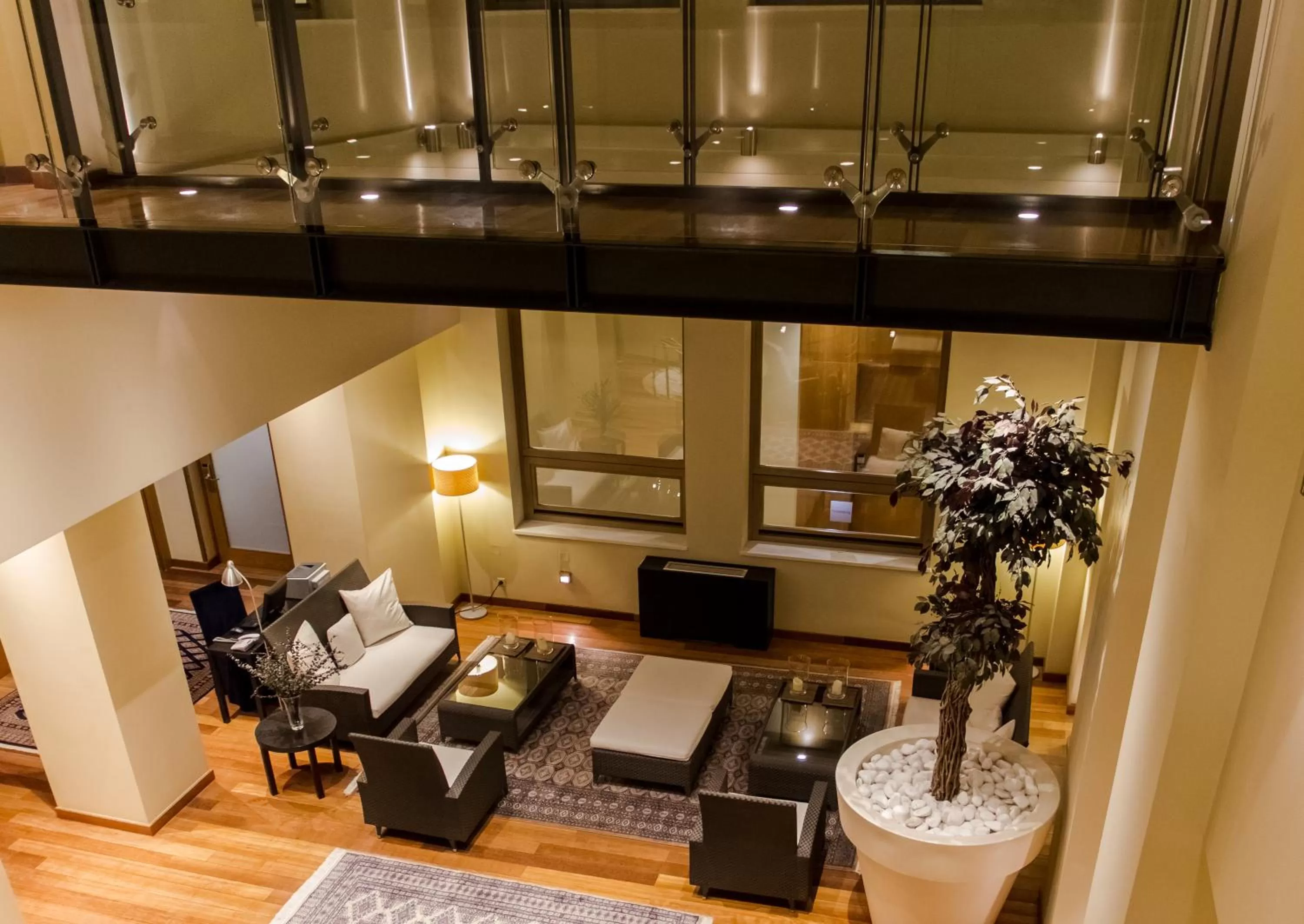 Lobby or reception in GDM Megaron, Historical Monument Hotel