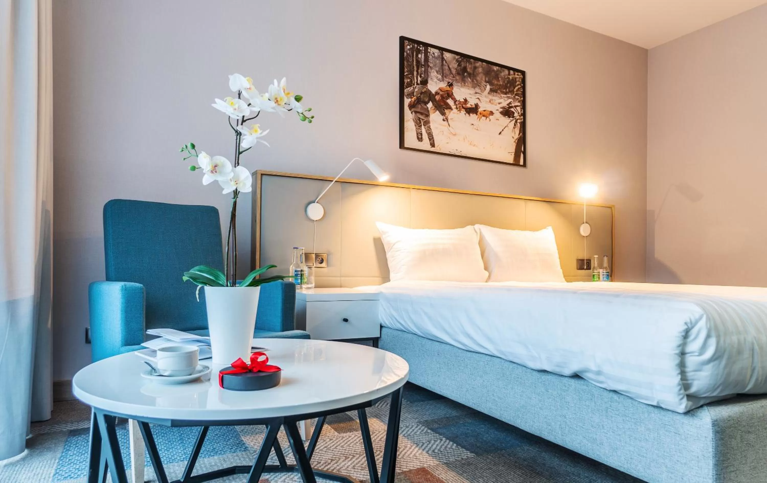 Bed in Magnus Resort