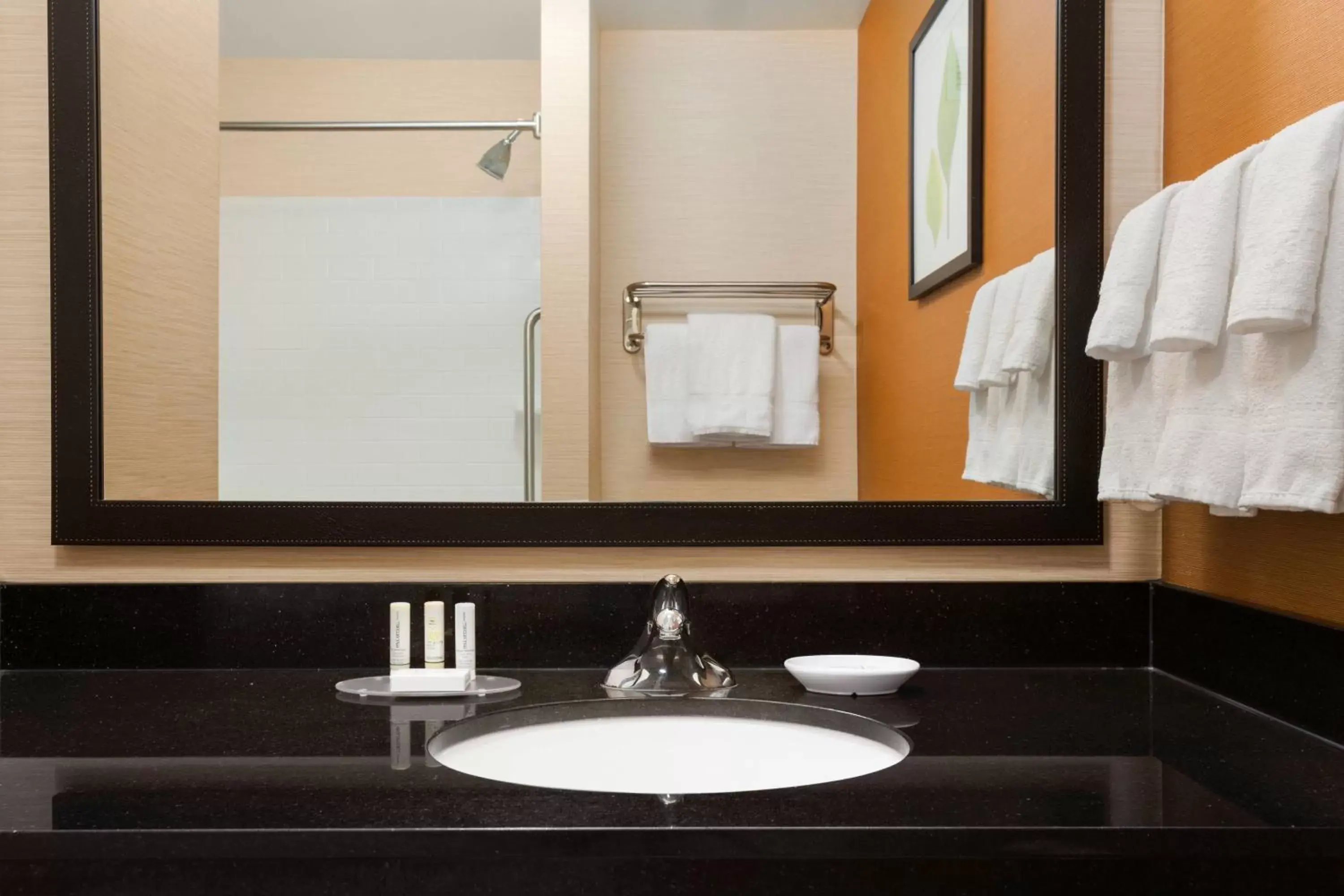 Bathroom in Fairfield Inn & Suites by Marriott Weirton