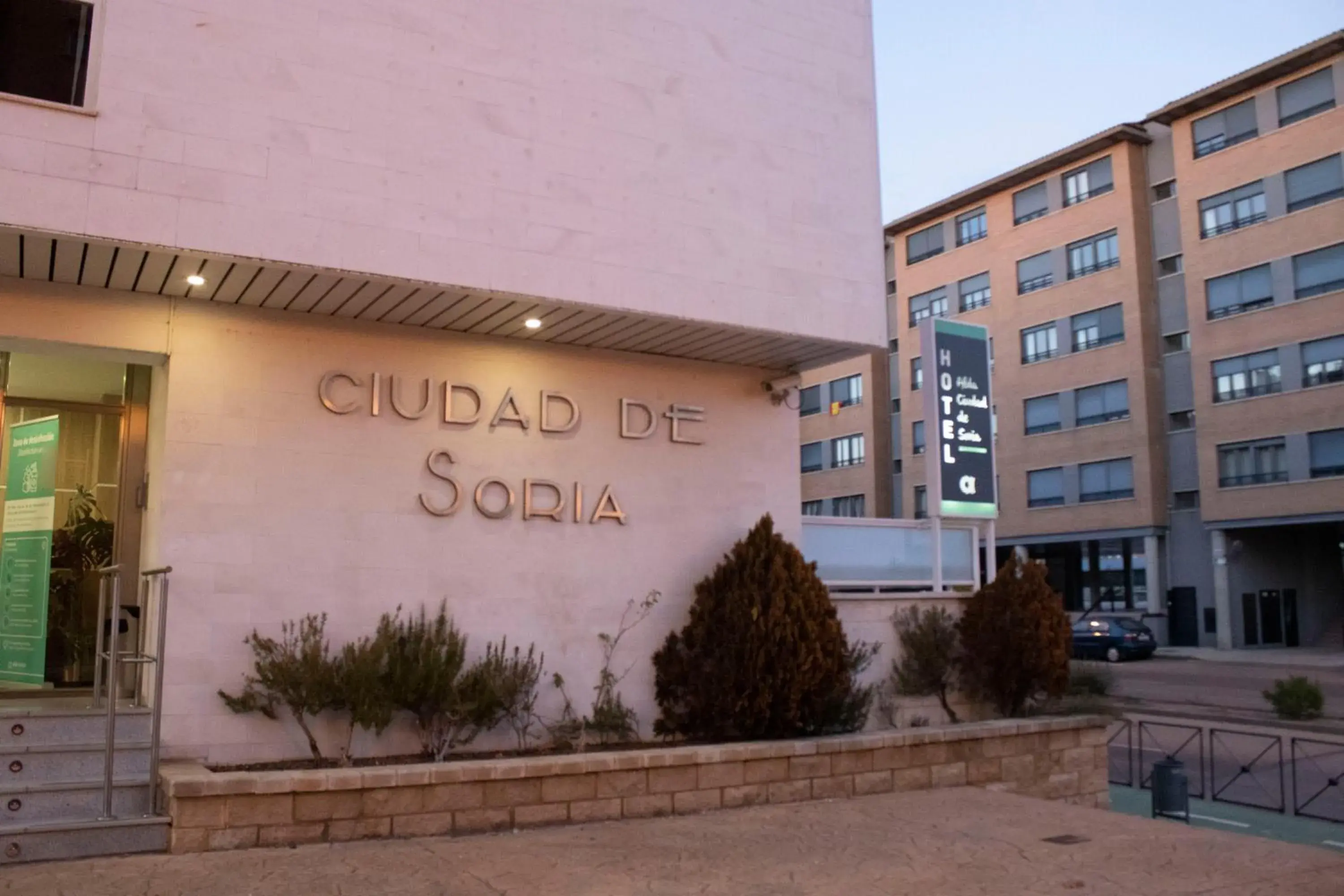Property building in Hotel Alda Ciudad de Soria Property building in Hotel Alda Ciudad de Soria