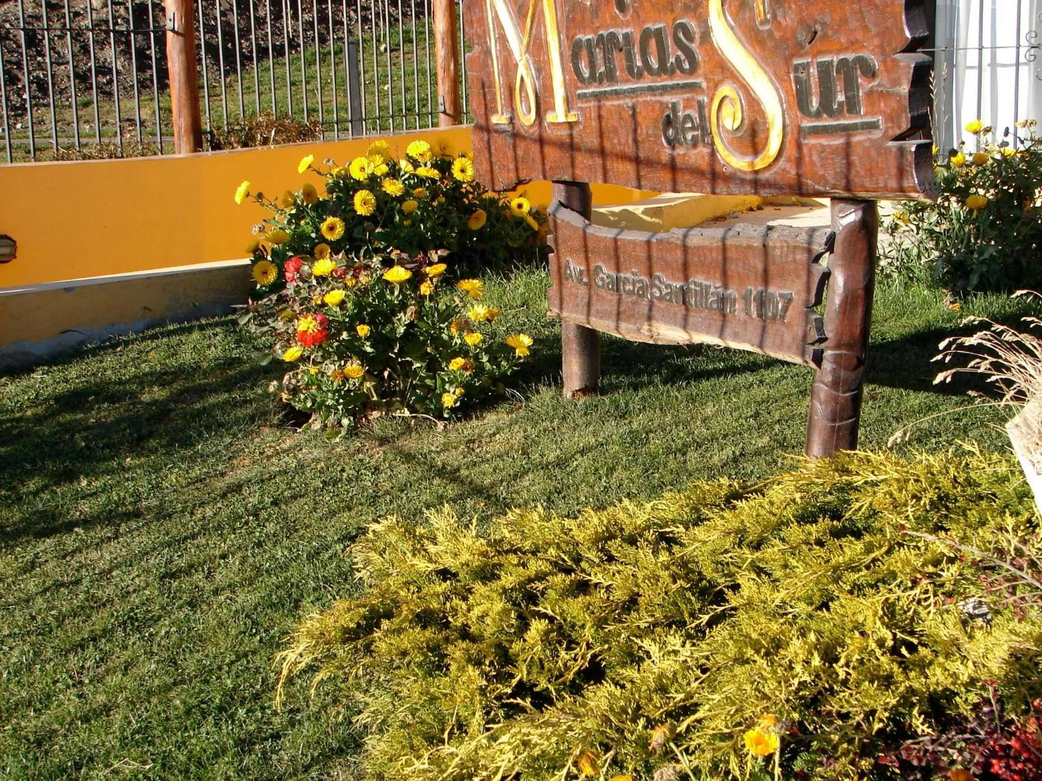 Garden in Cabañas Marias del Sur