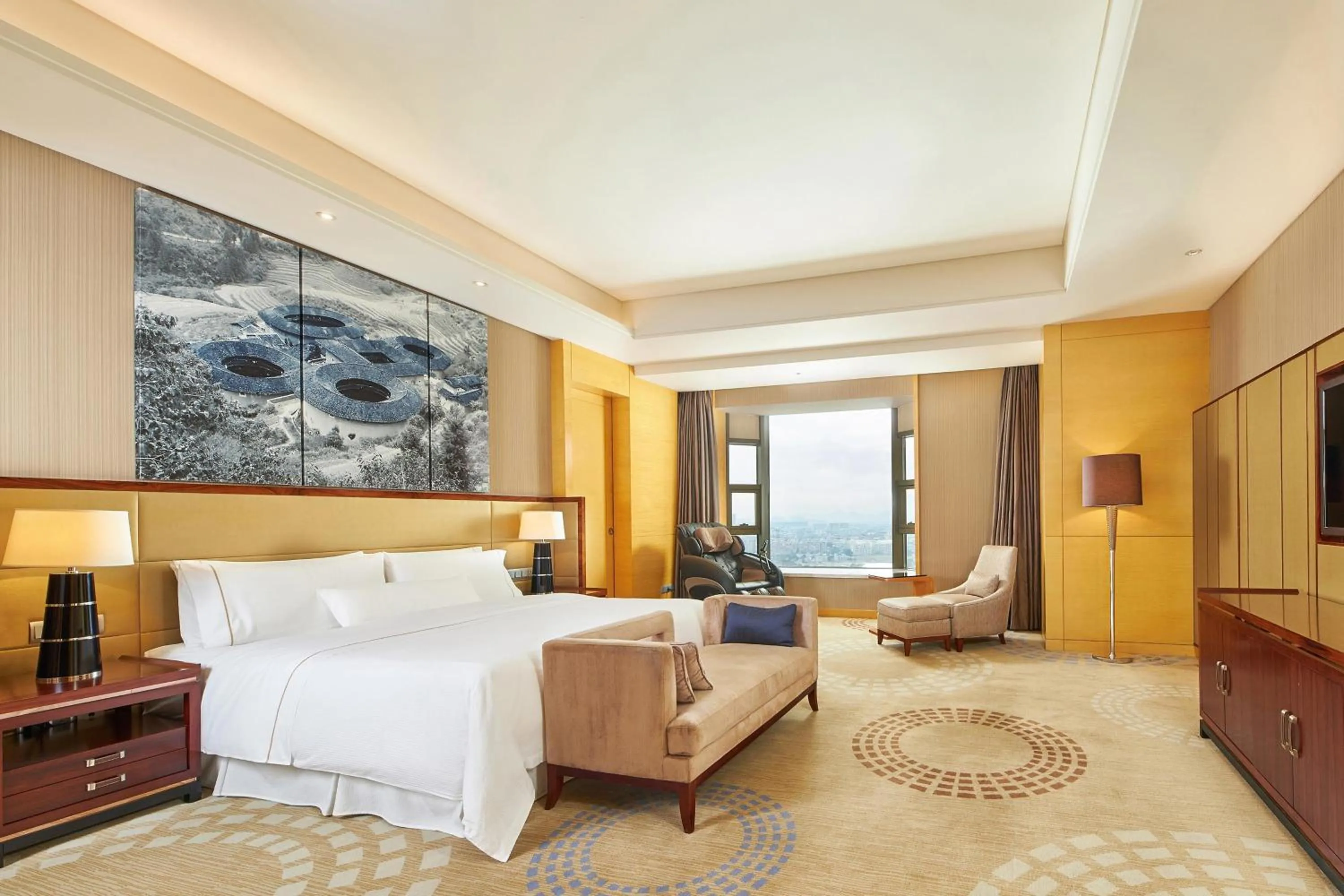 Bedroom, Bed in The Westin Fuzhou Minjiang