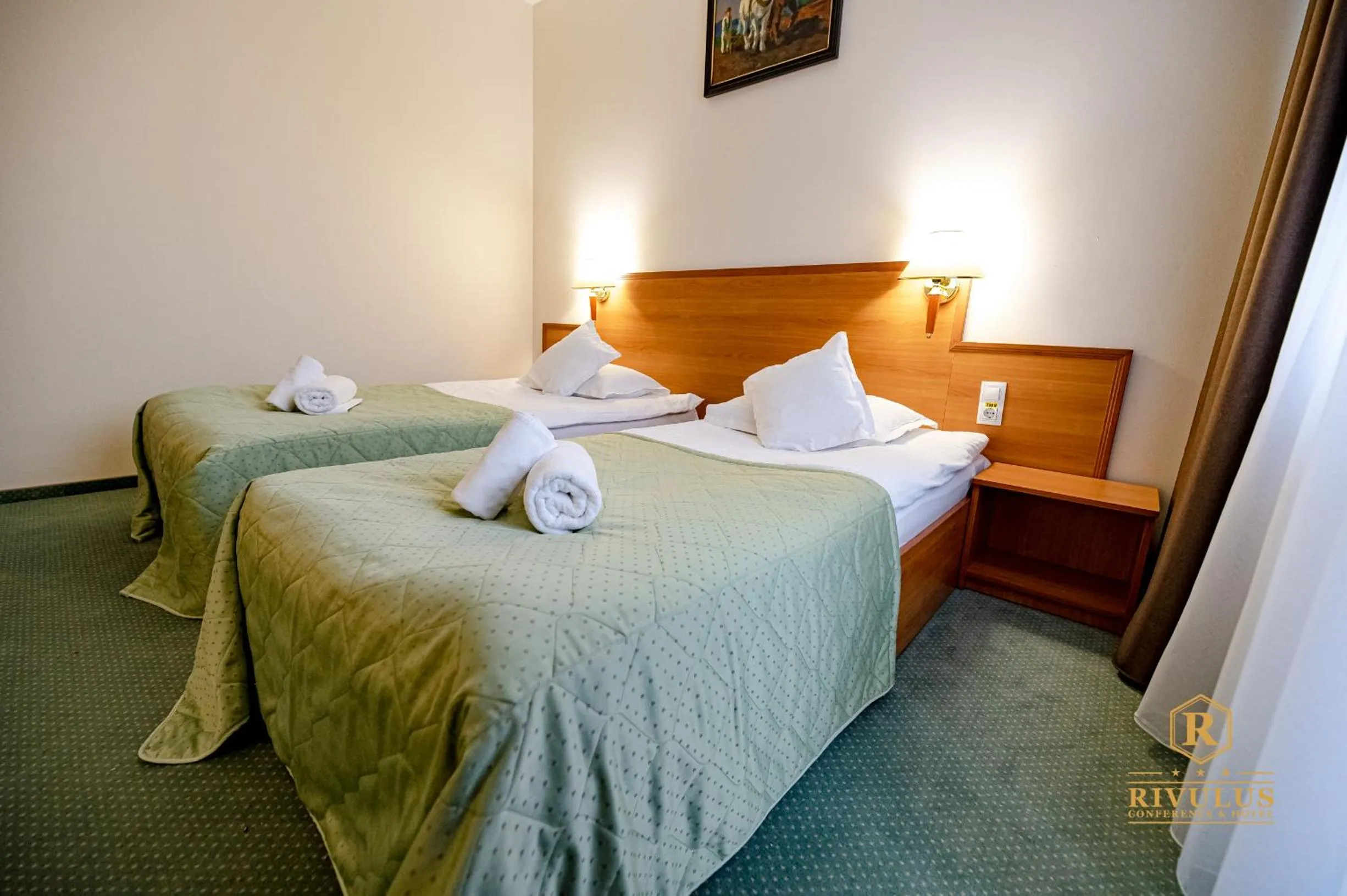 Bed in Hotel Rivulus