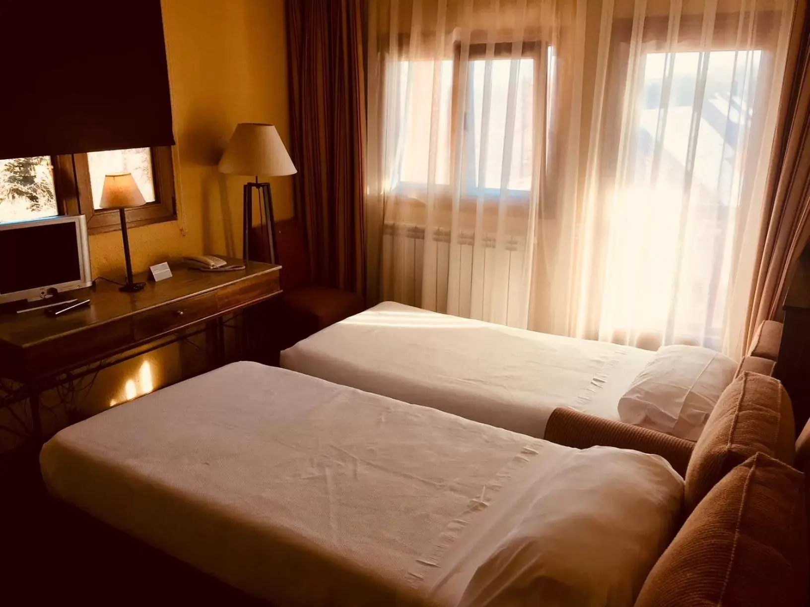 Bed in Hotel Rural Spa & Wellness Hacienda Los Robles