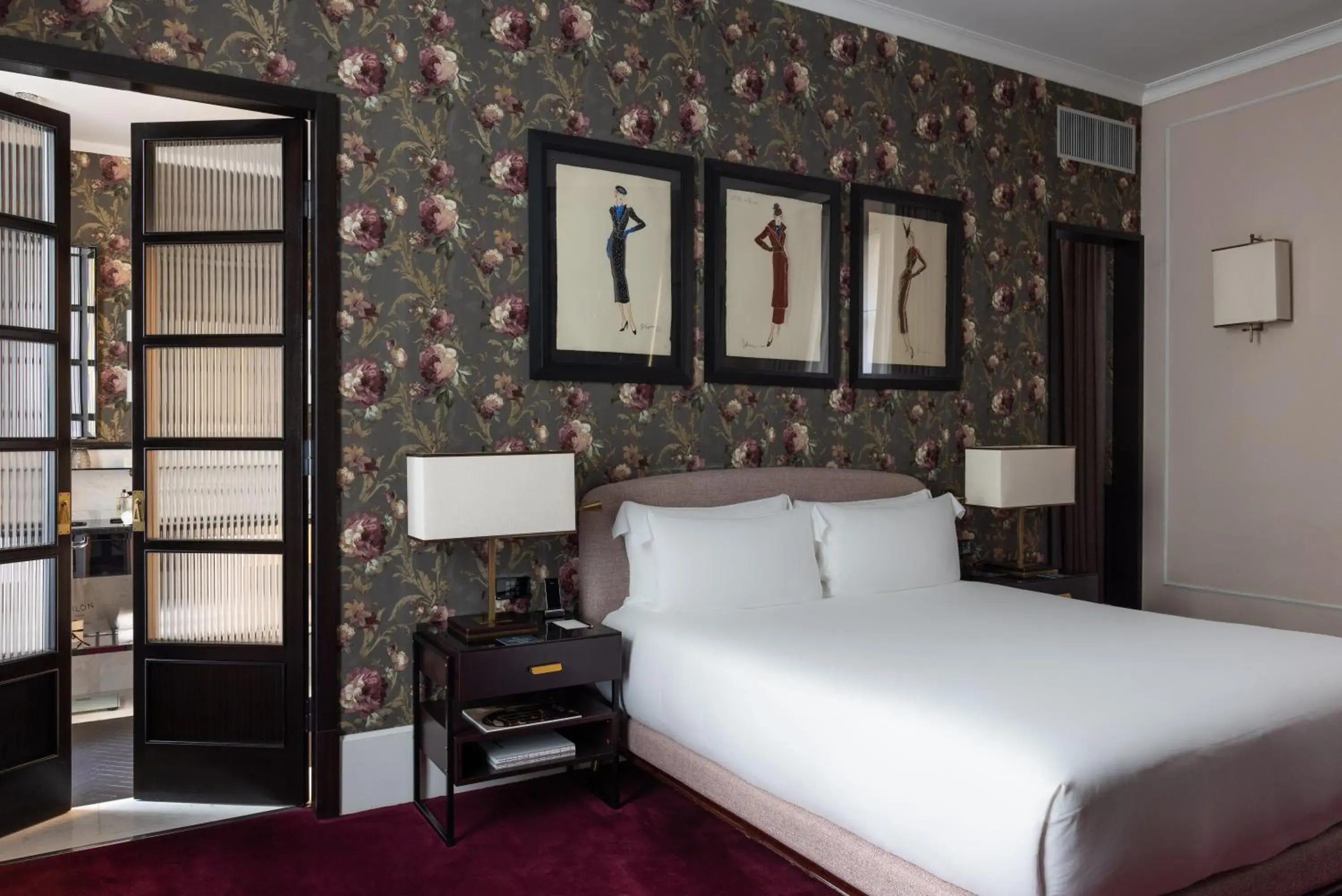 Bed in Hotel Vilòn - Small Luxury Hotels of the World