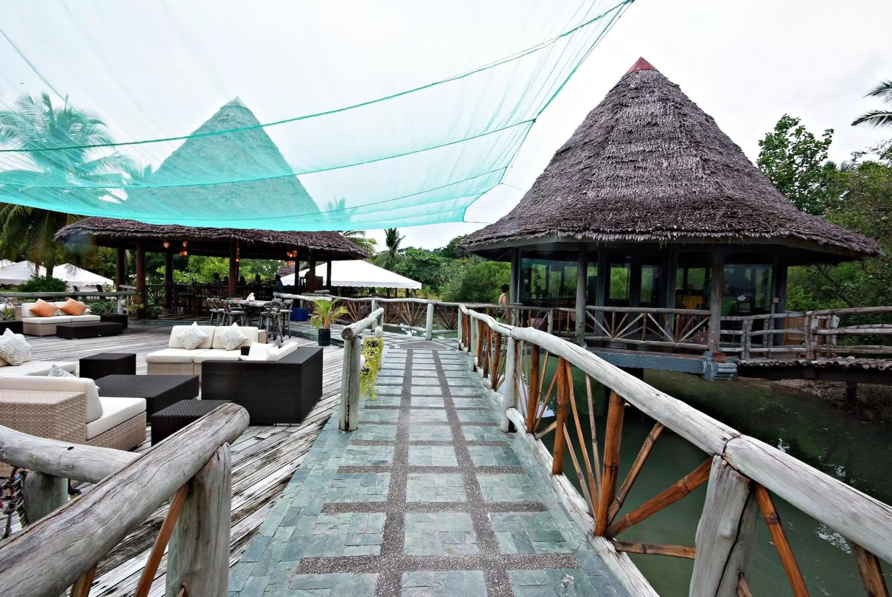 Facade/entrance in Badian Island Wellness Resort