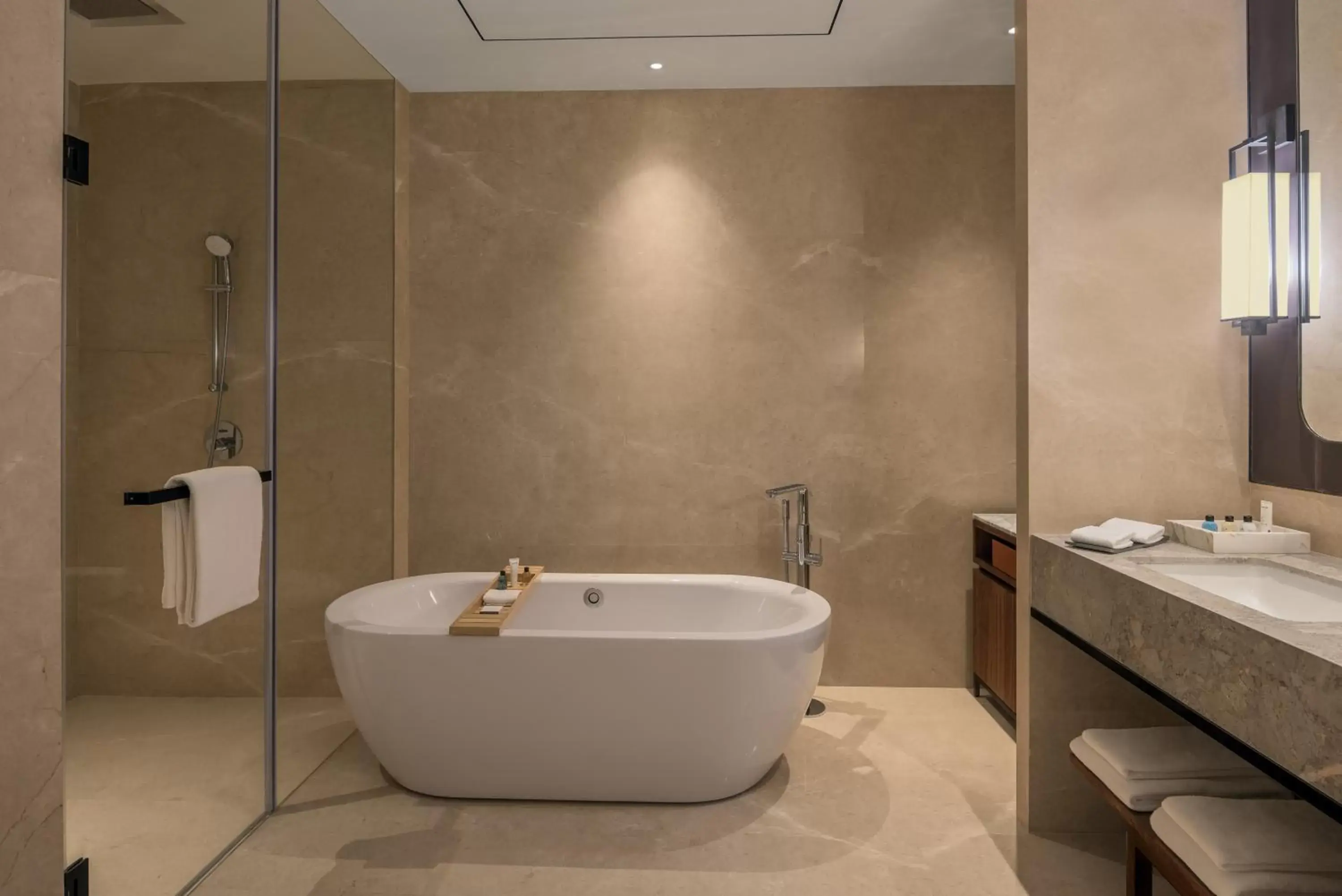 Shower, Bathroom in Radisson Blu Hotel & Spa, Nashik