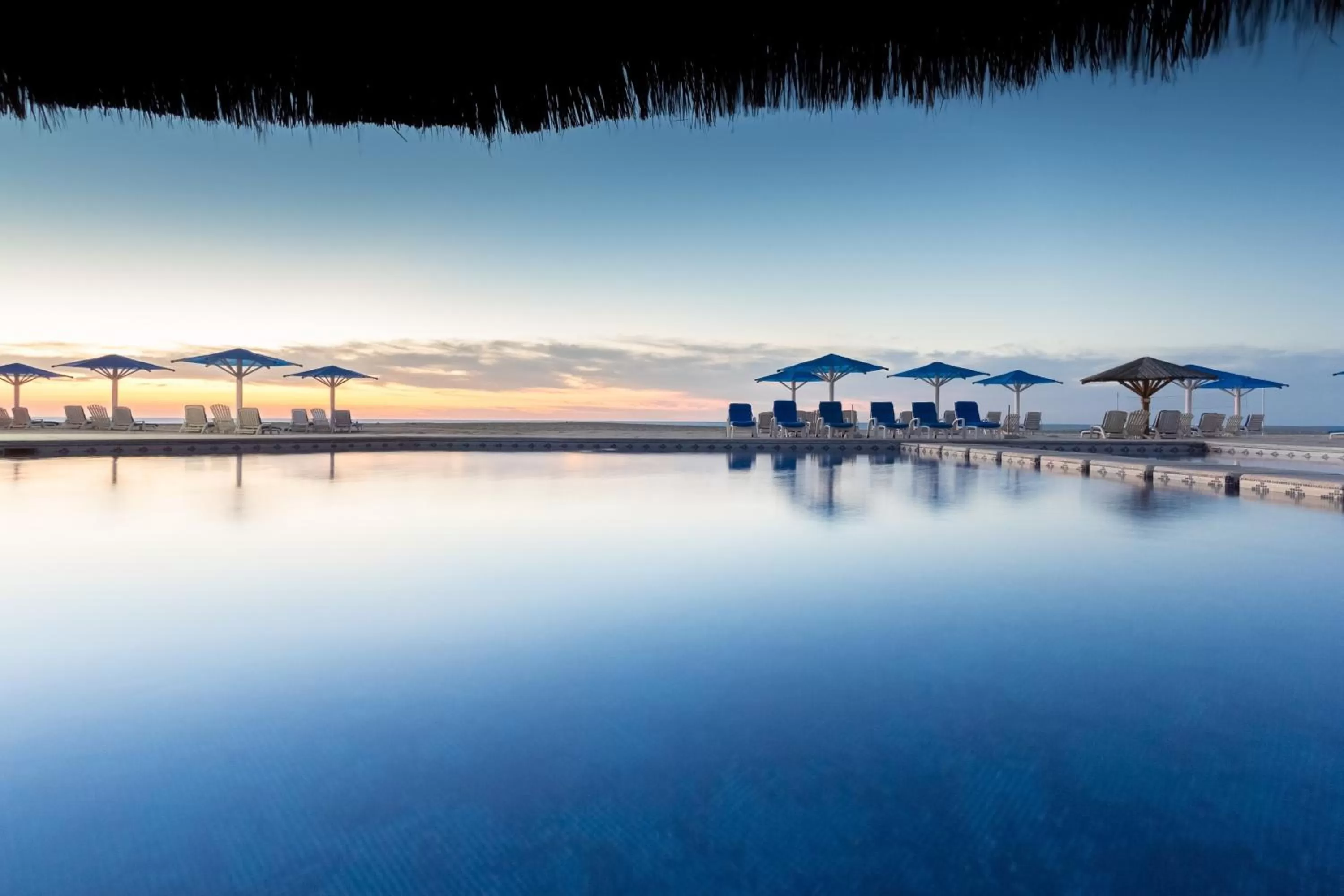 Swimming pool in Posada Real Los Cabos