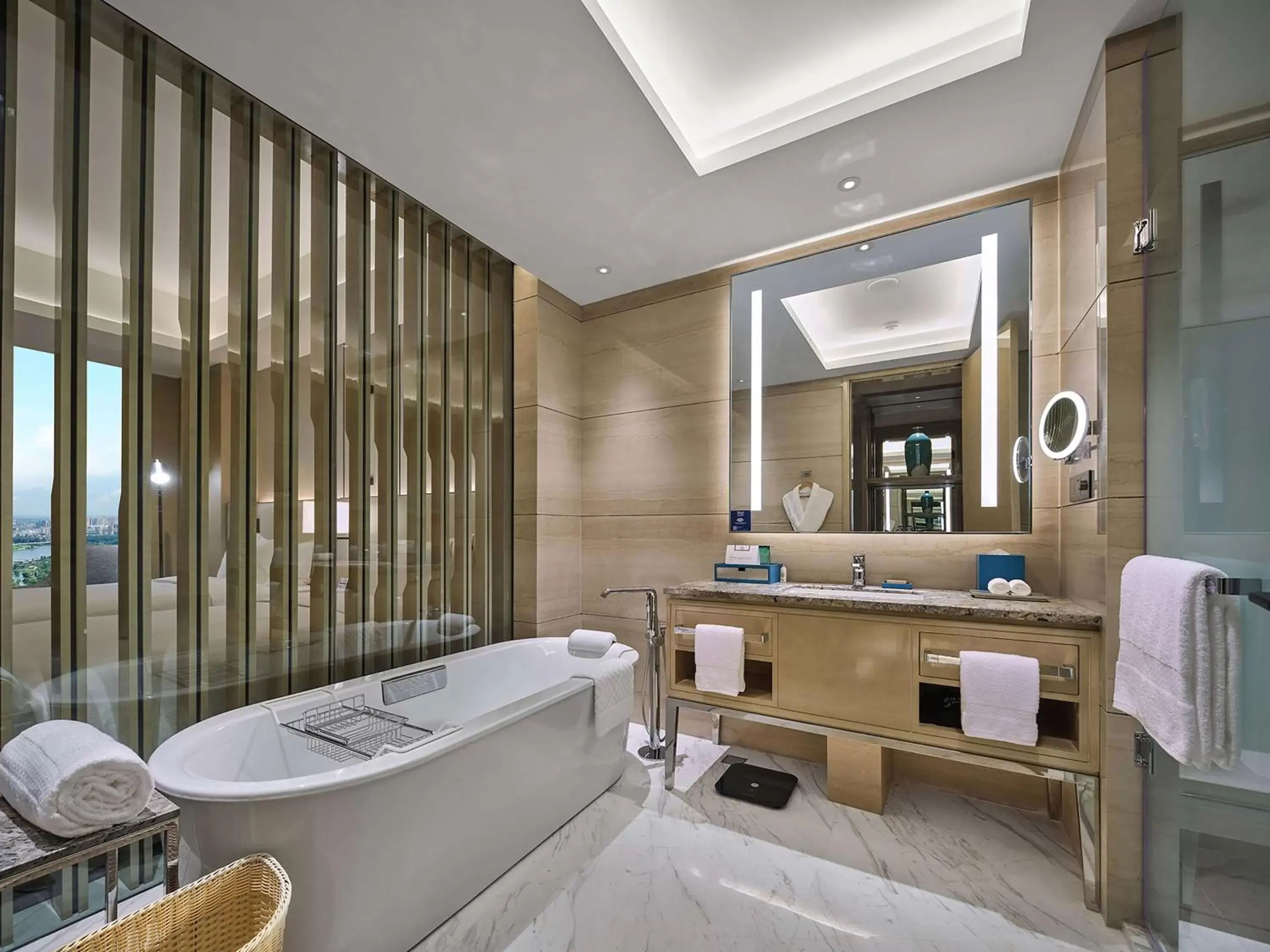 Bathroom in Hilton Beijing Tongzhou