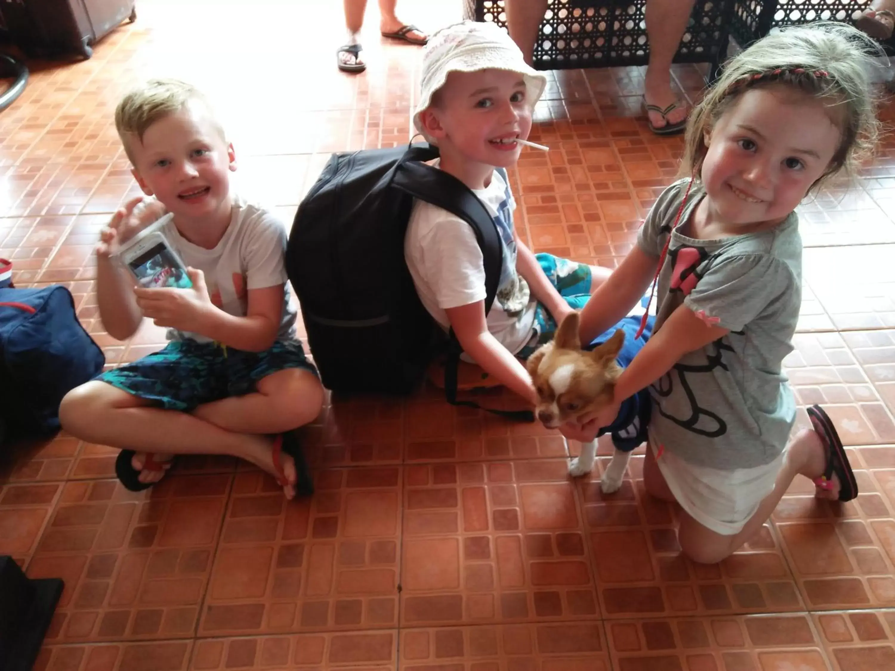 Children in Maleedee Bay Resort