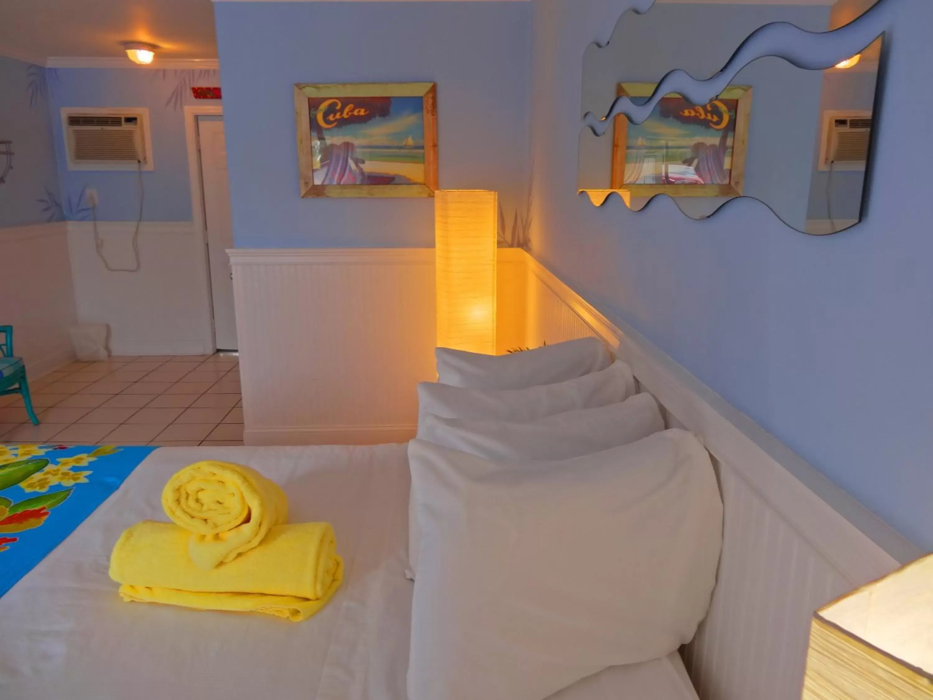 Bed in Ibis Bay Resort