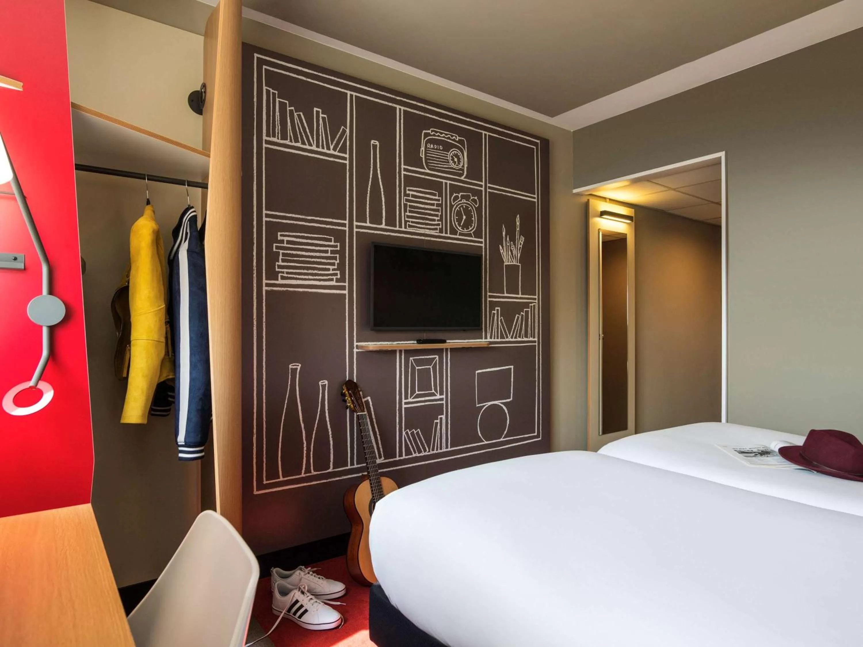 Bedroom, Bed in ibis Genève Centre Gare