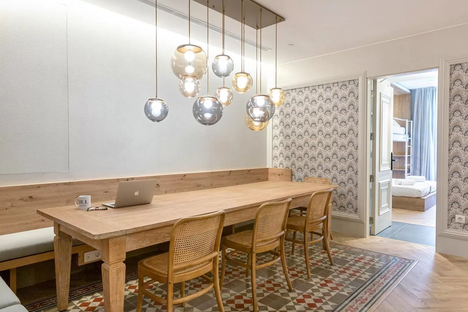 Seating area in Weflating City Center