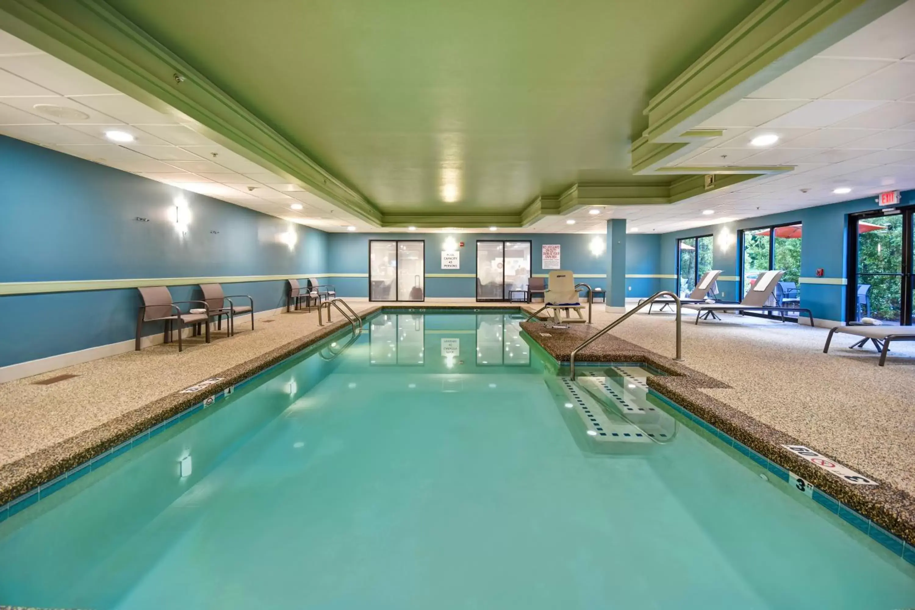 Swimming Pool in Holiday Inn Express Newport North - Middletown, an IHG Hotel