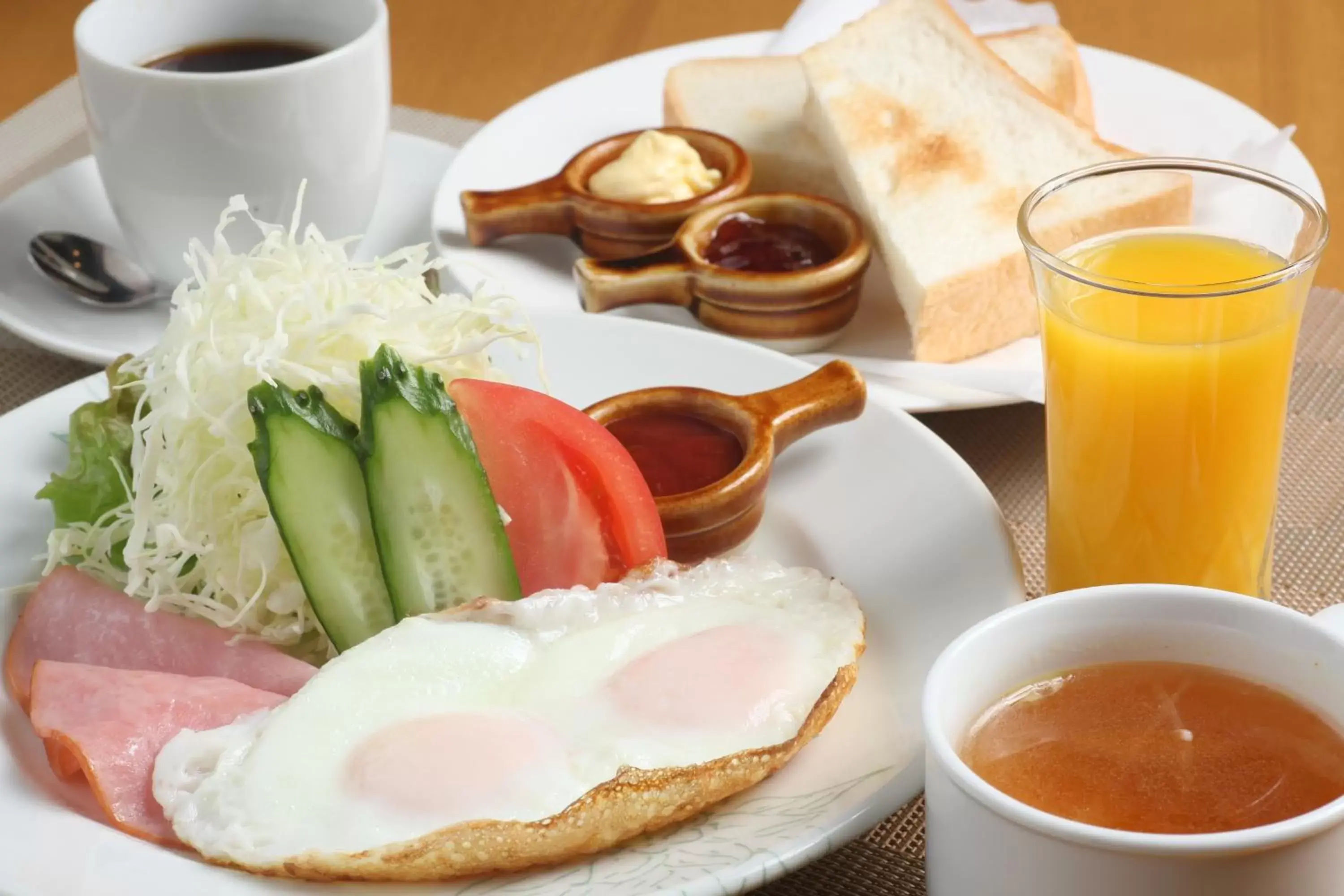 Food close-up, Breakfast in Frame Hotel Sapporo