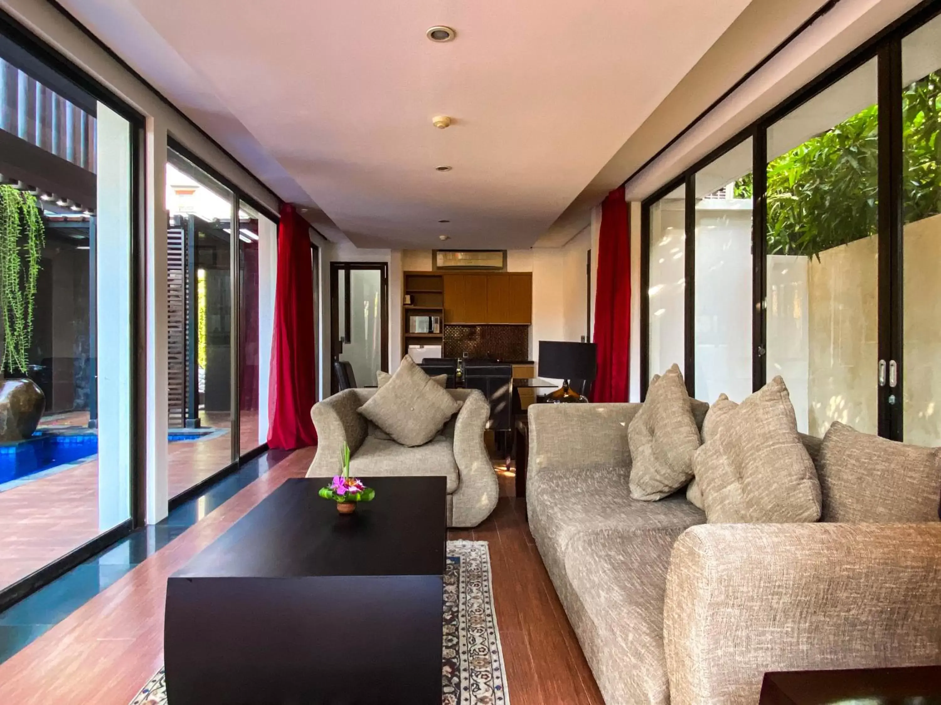 Living room in Puri Hiromi Boutique Residence Living room in Puri Hiromi Boutique Residence