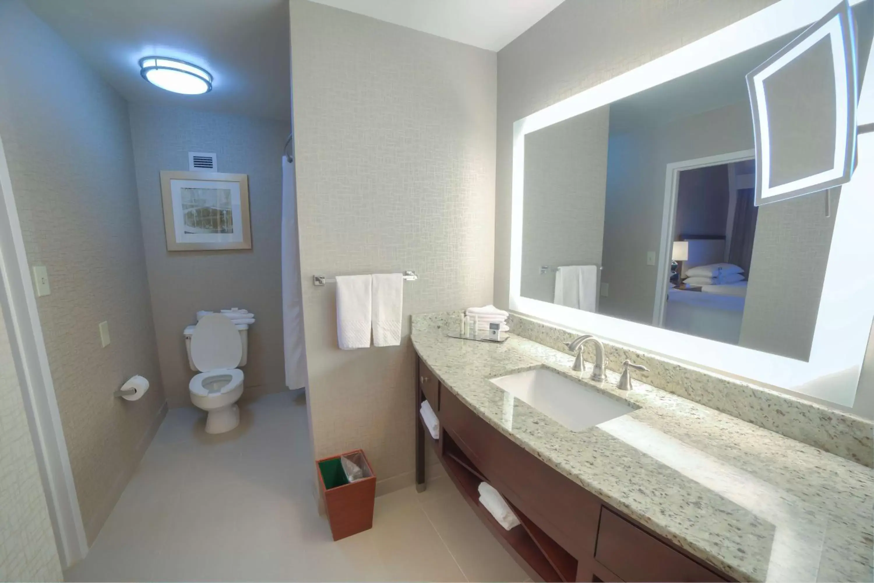 Bathroom in Doubletree Suites by Hilton at The Battery Atlanta