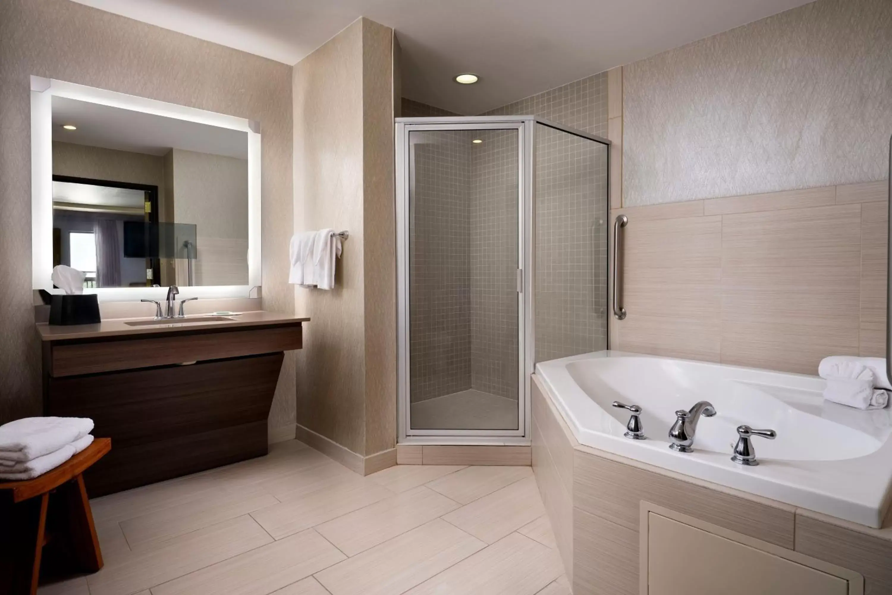 Bathroom in Courtyard by Marriott Dallas DFW Airport North/Grapevine