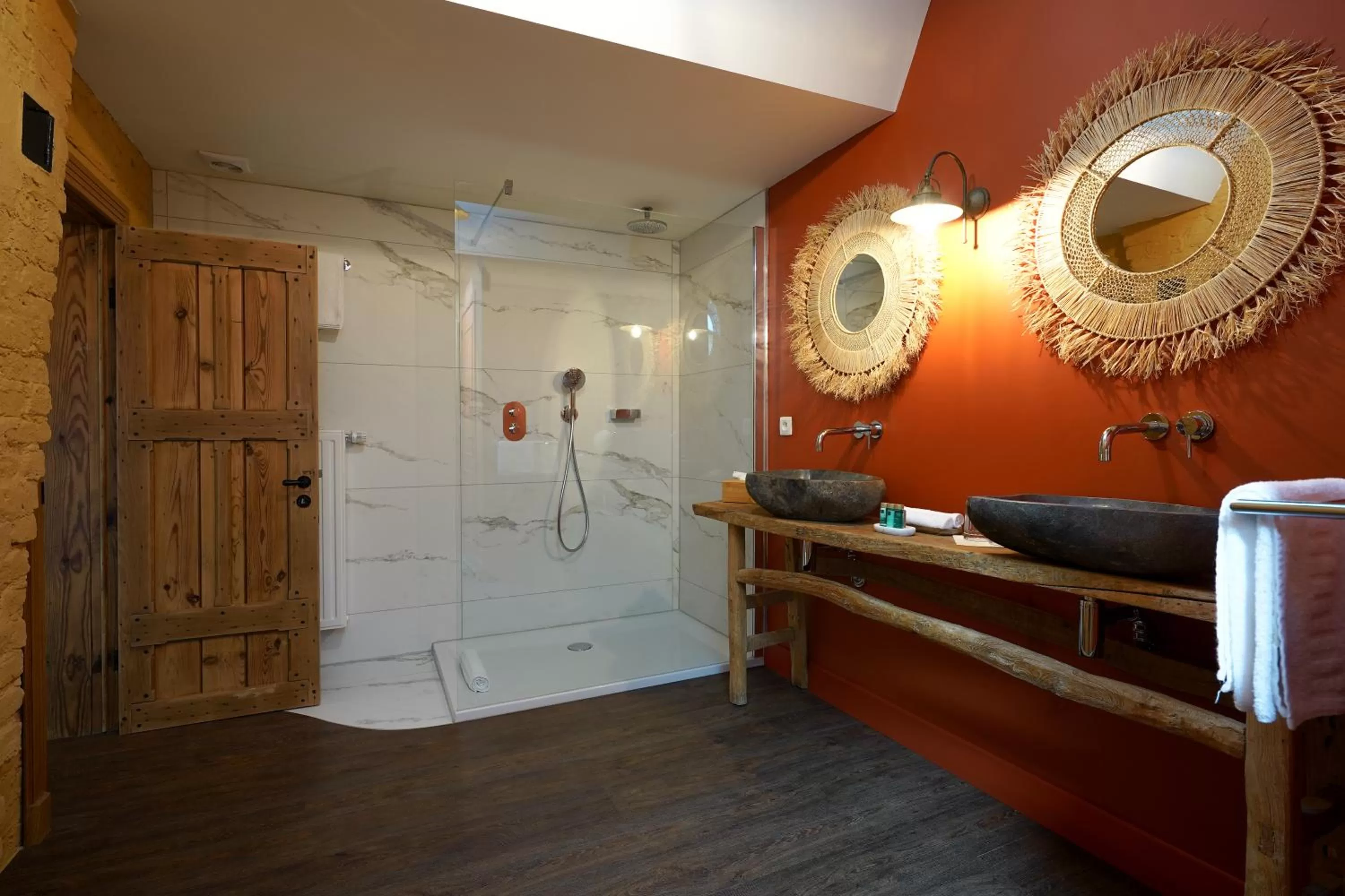 Bathroom in Les Terrasses des Falizes B&B