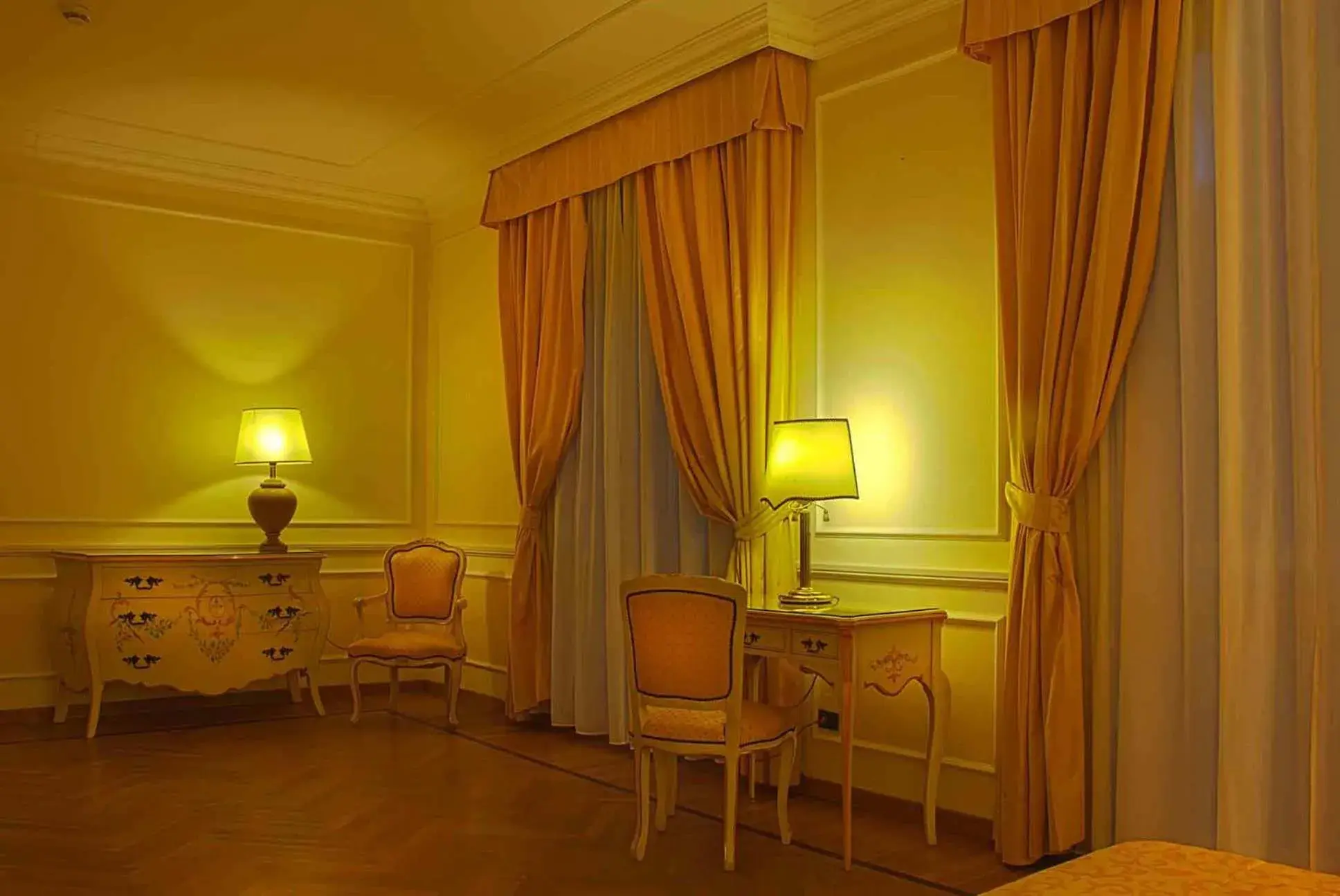 Seating Area in Grand Hotel Villa Balbi
