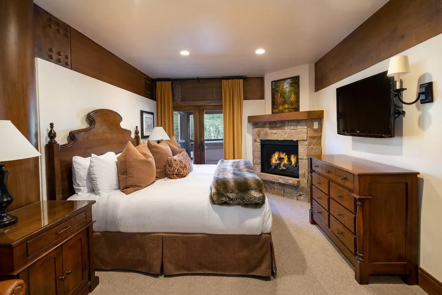 Bedroom in Stein Eriksen Lodge Deer Valley