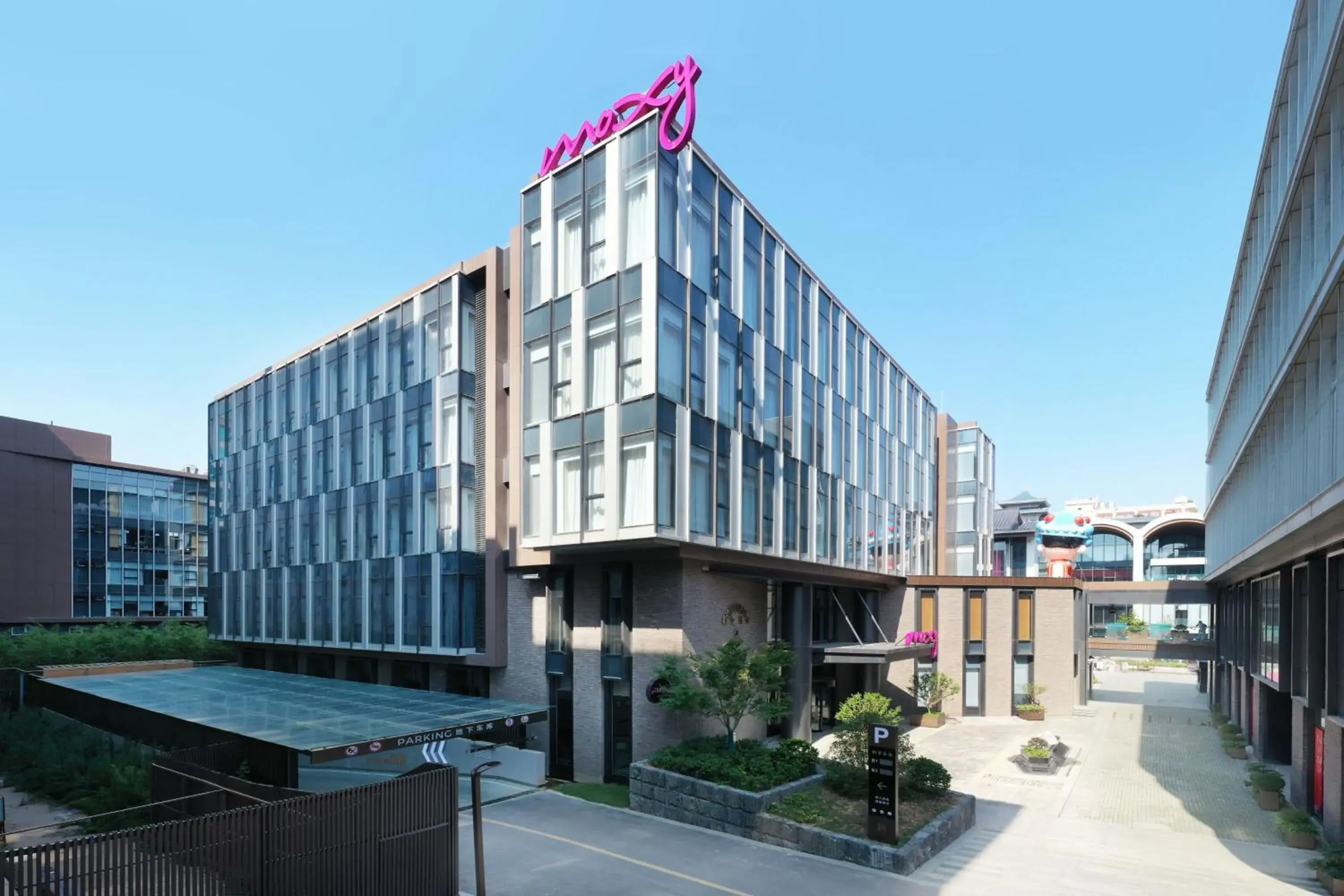 Property Building in Moxy Xi'an Downtown