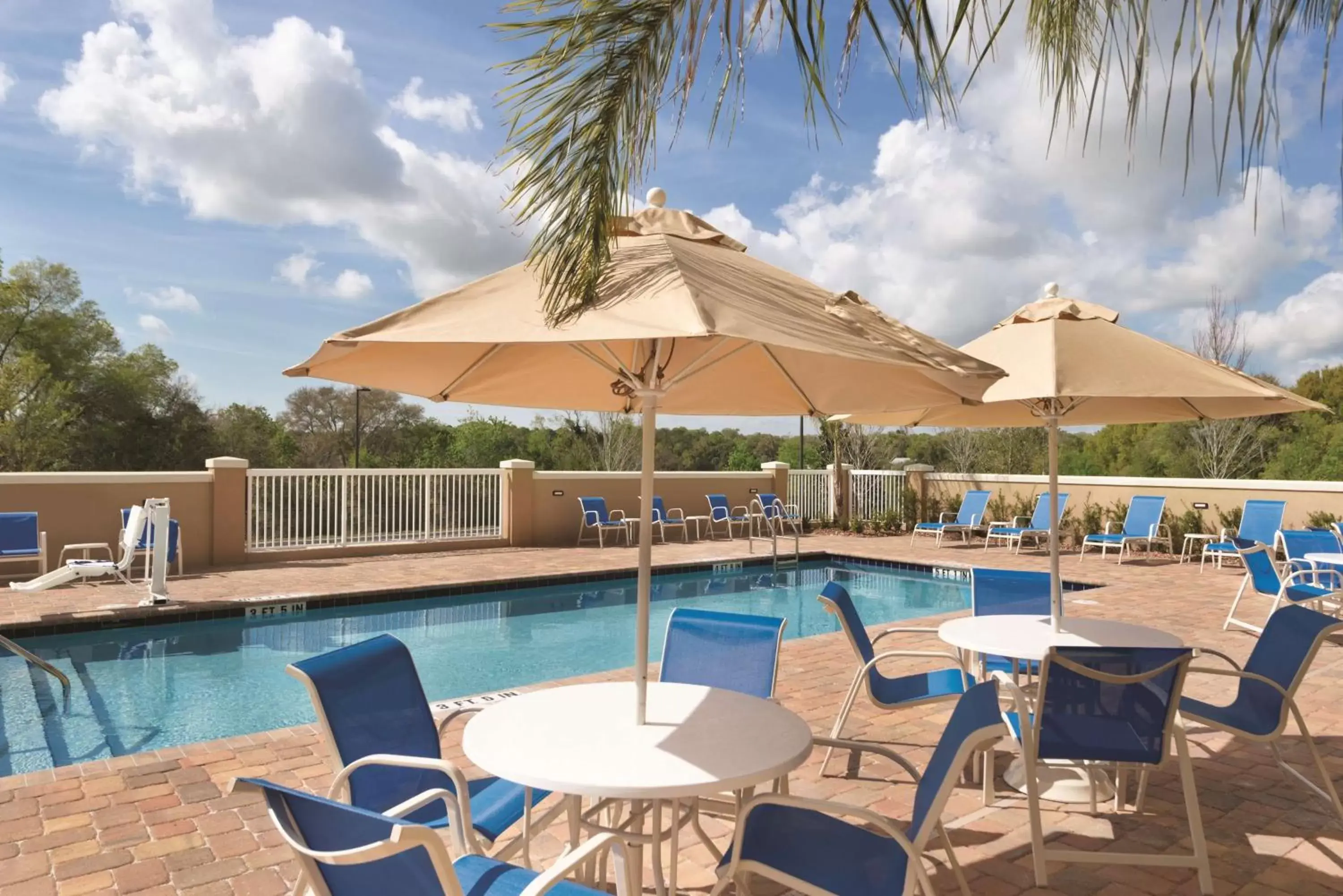 Pool view in Hampton Inn & Suites - DeLand Pool view in Hampton Inn & Suites - DeLand