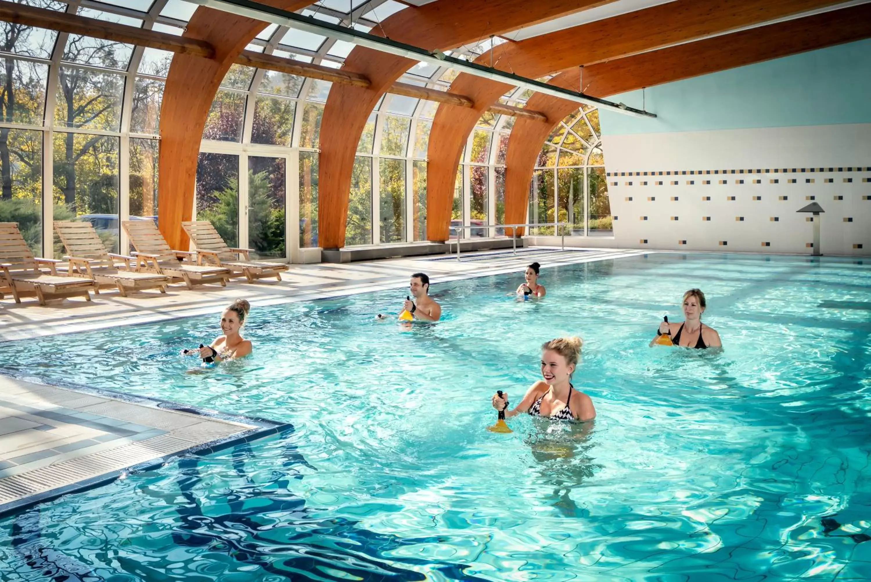 Swimming Pool in Spa Resort Sanssouci