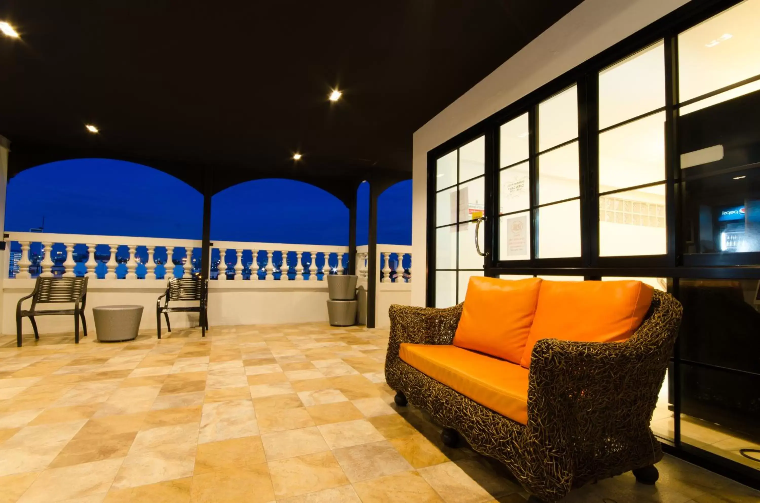 Balcony/Terrace in Khaosan Palace Hotel - SHA Extra Plus