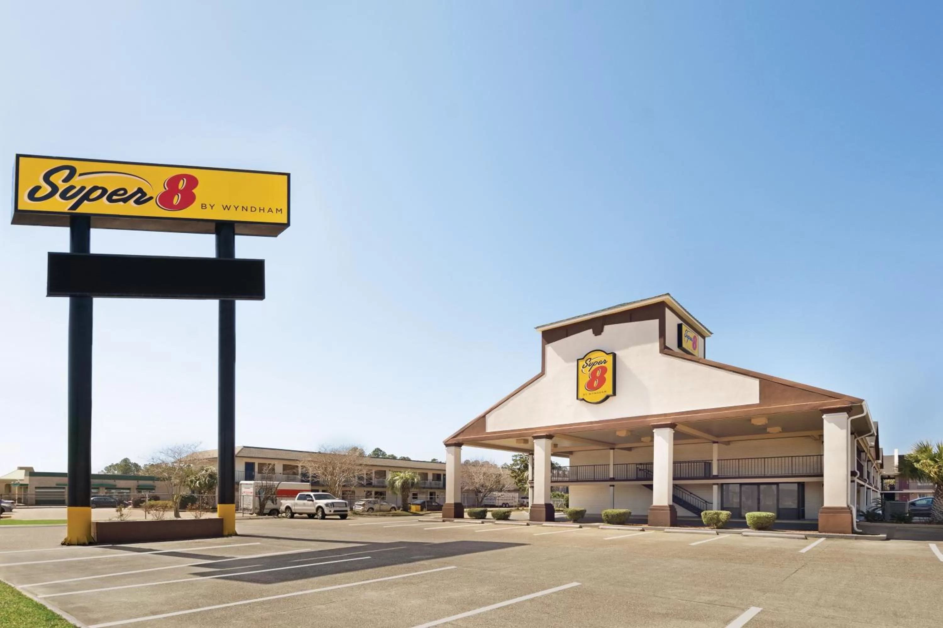 Property building in Super 8 by Wyndham Gulfport Airport NW Near Biloxi