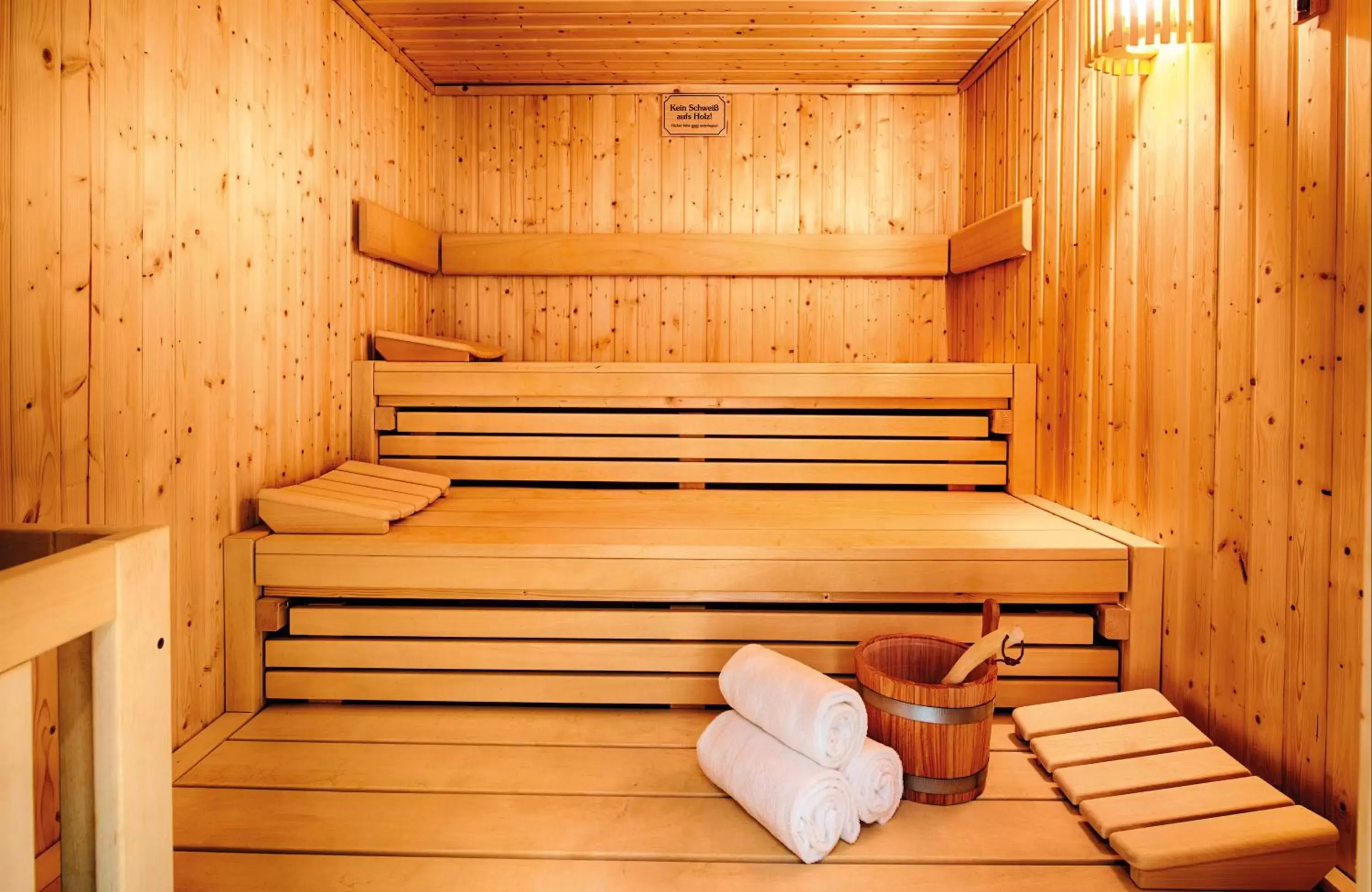 Sauna in Leonardo Royal Hotel Ulm