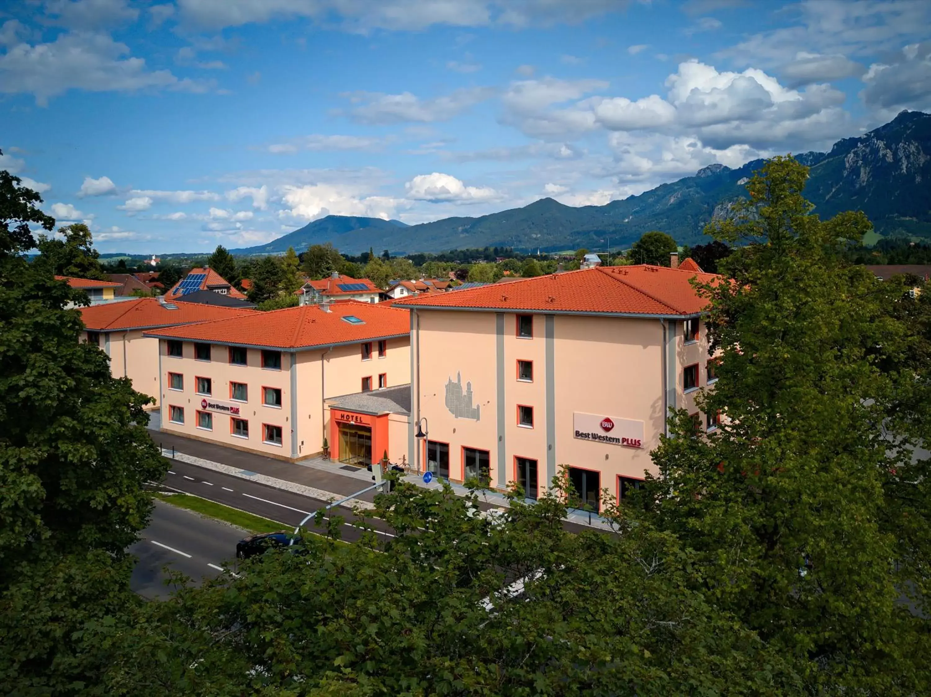 Property building in Best Western Plus Hotel Füssen