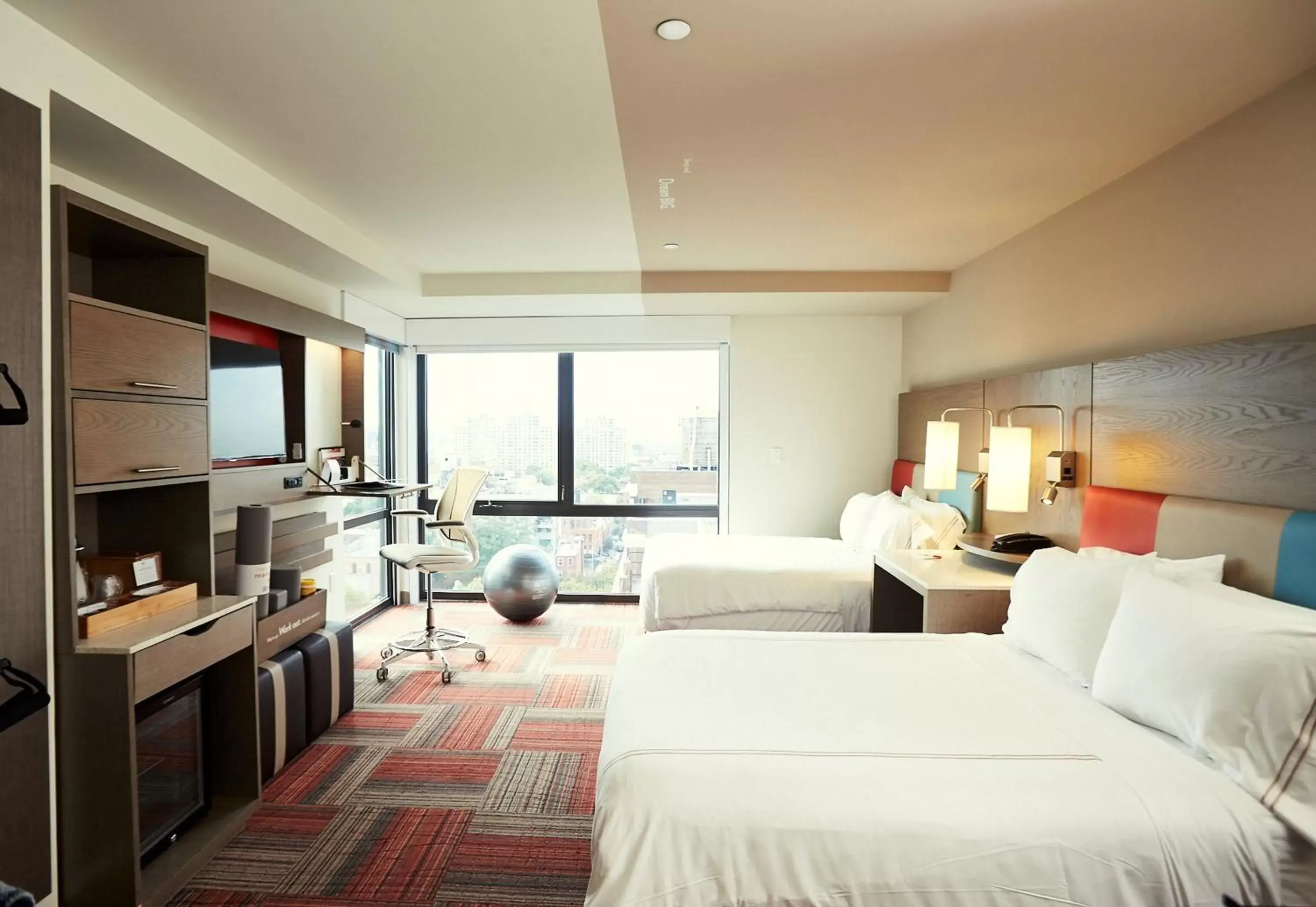 Photo of the whole room in EVEN Hotel Brooklyn, an IHG Hotel