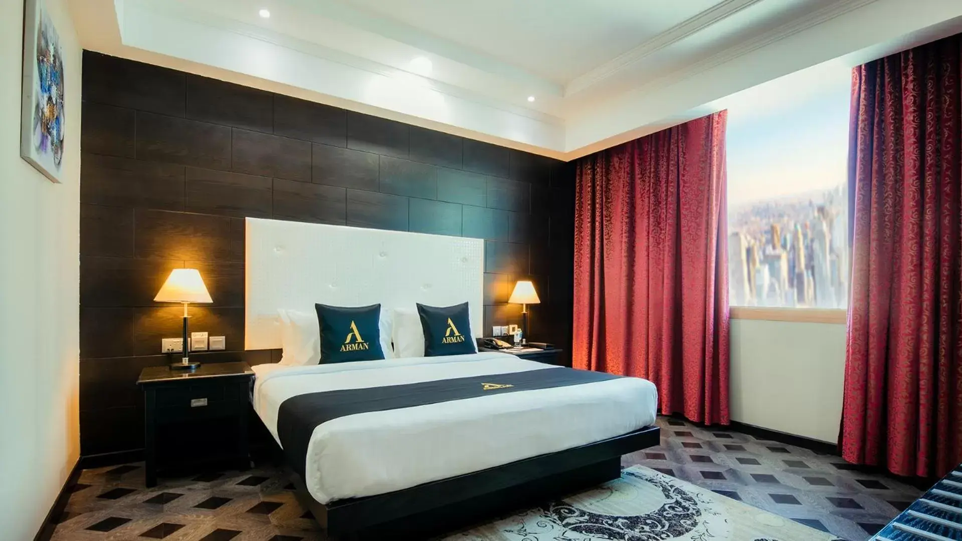 Bedroom, Bed in Arman Hotel Juffair Mall