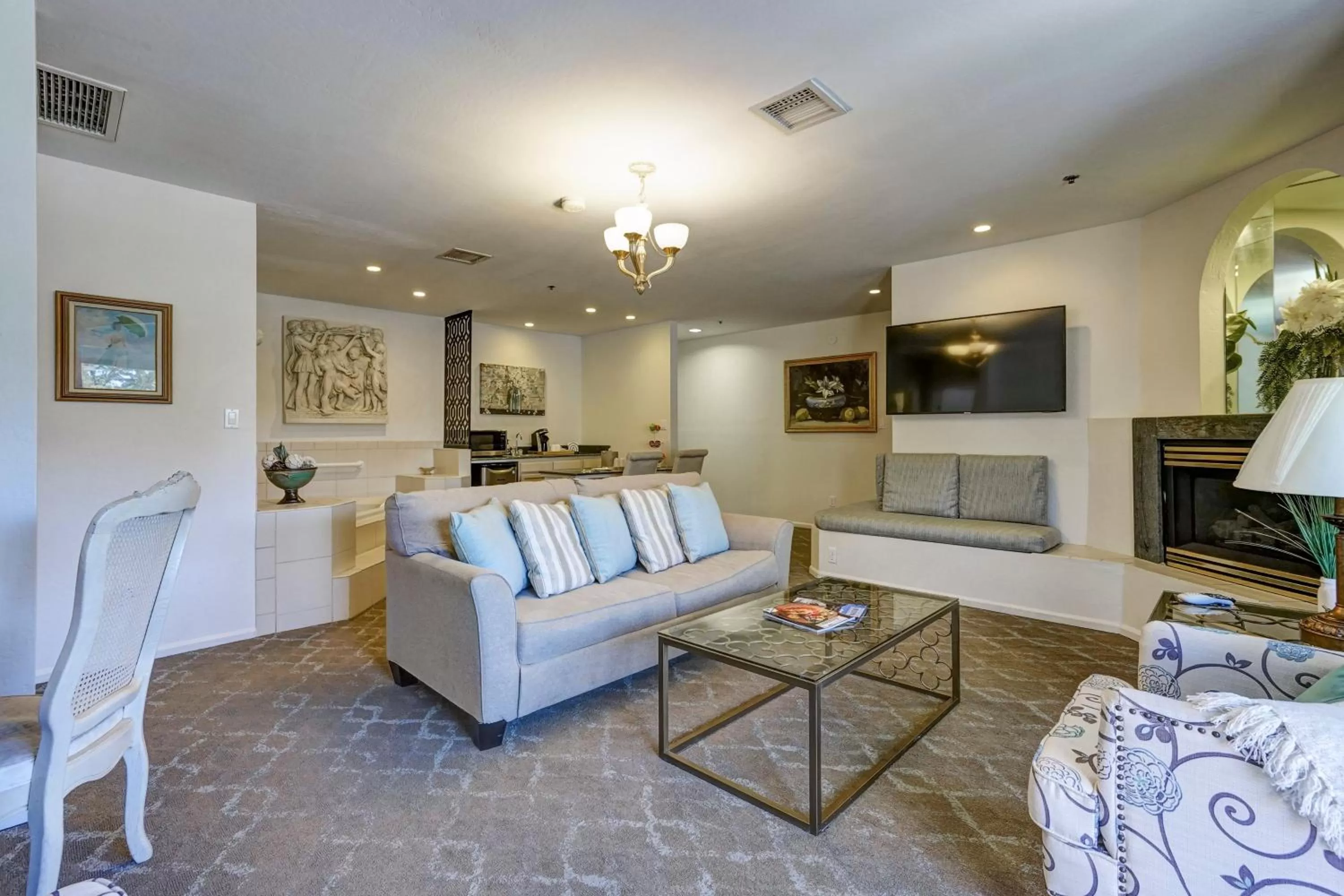 Living room in Forest Villas Hotel