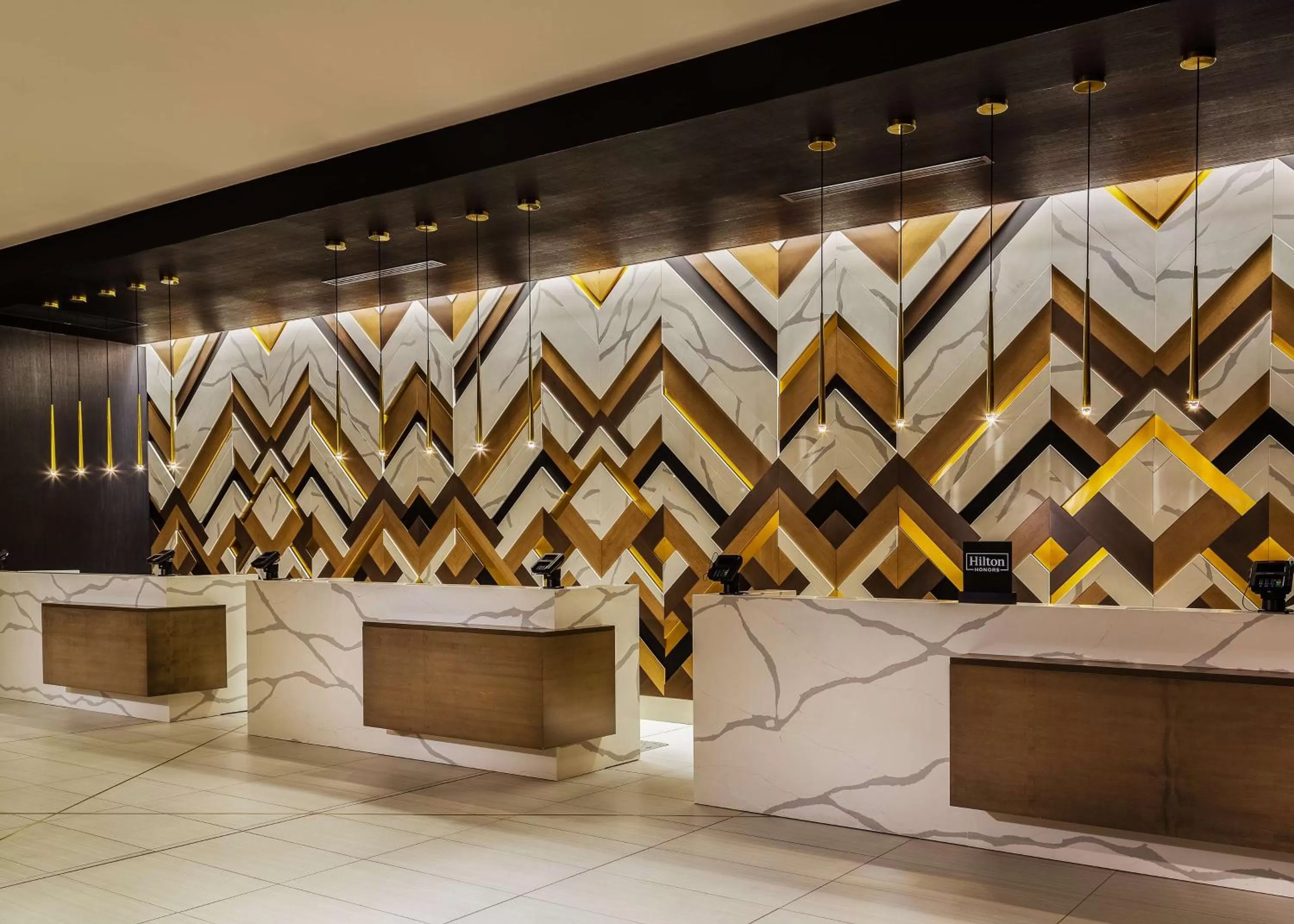 Lobby or reception in Hilton Minneapolis
