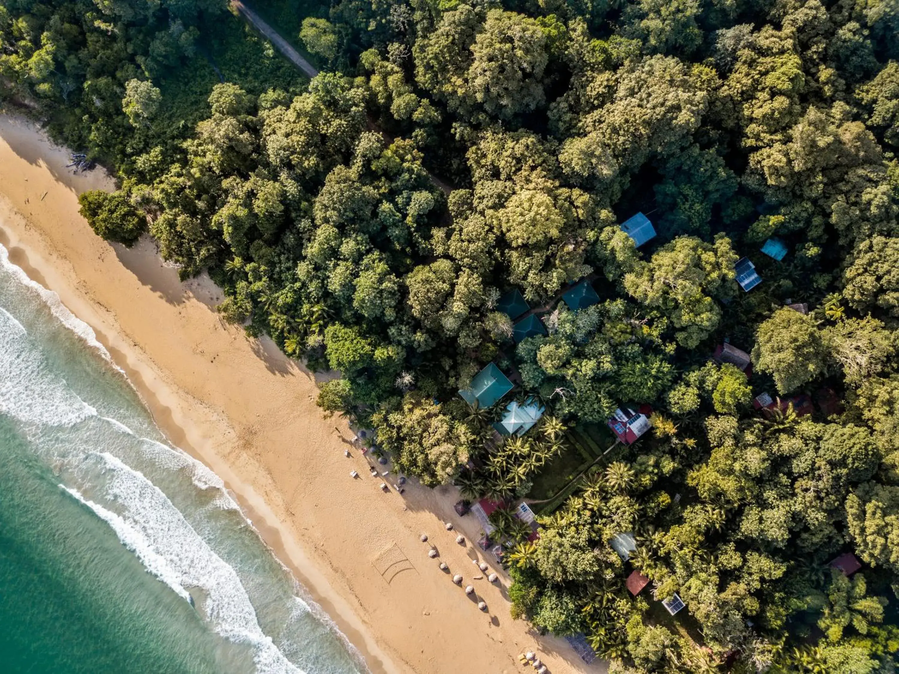 Bird's eye view, Bird's-eye View in Palmar Beach Lodge