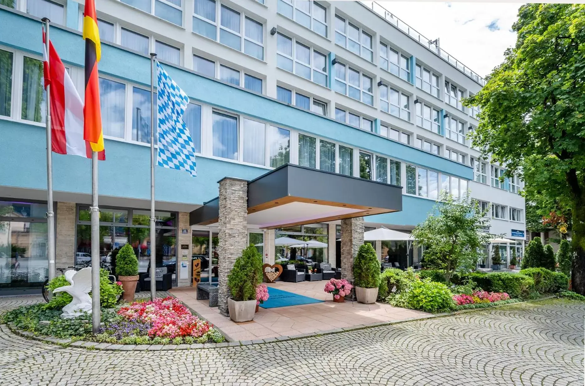 Facade/entrance in AVALON Hotel Bad Reichenhall