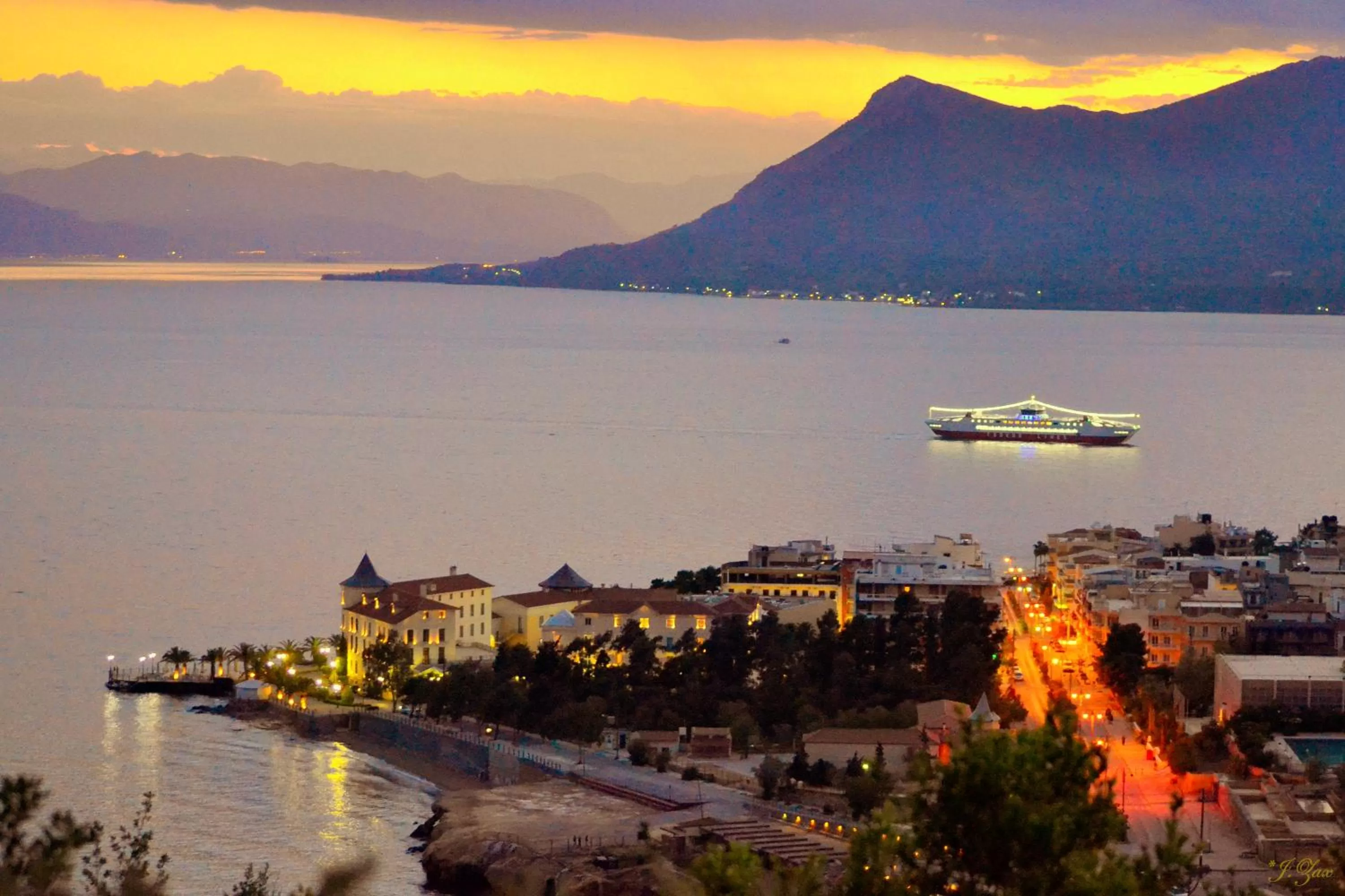 Bird's eye view in Studios Asteria