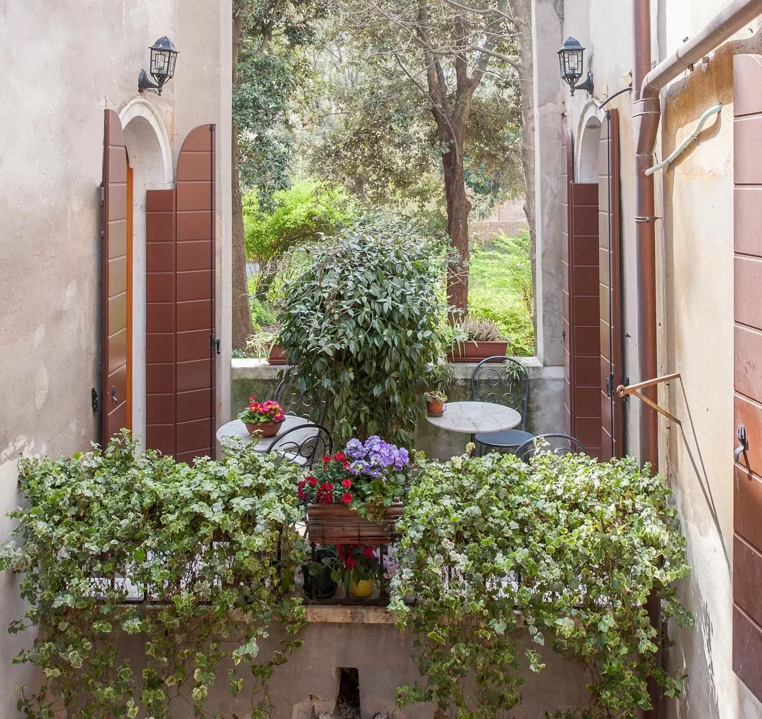 Patio in Hotel Il Mercante di Venezia