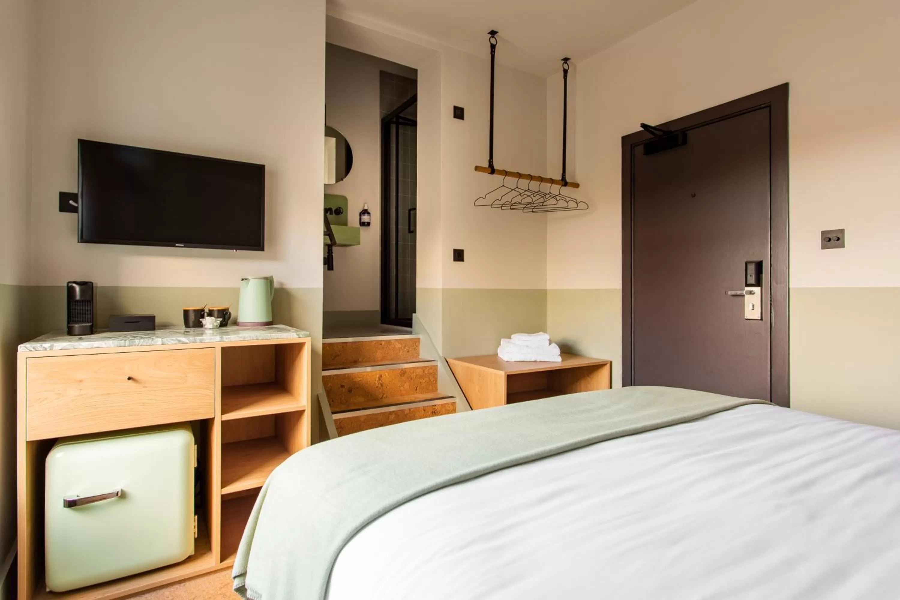 Bedroom in Port Hotel