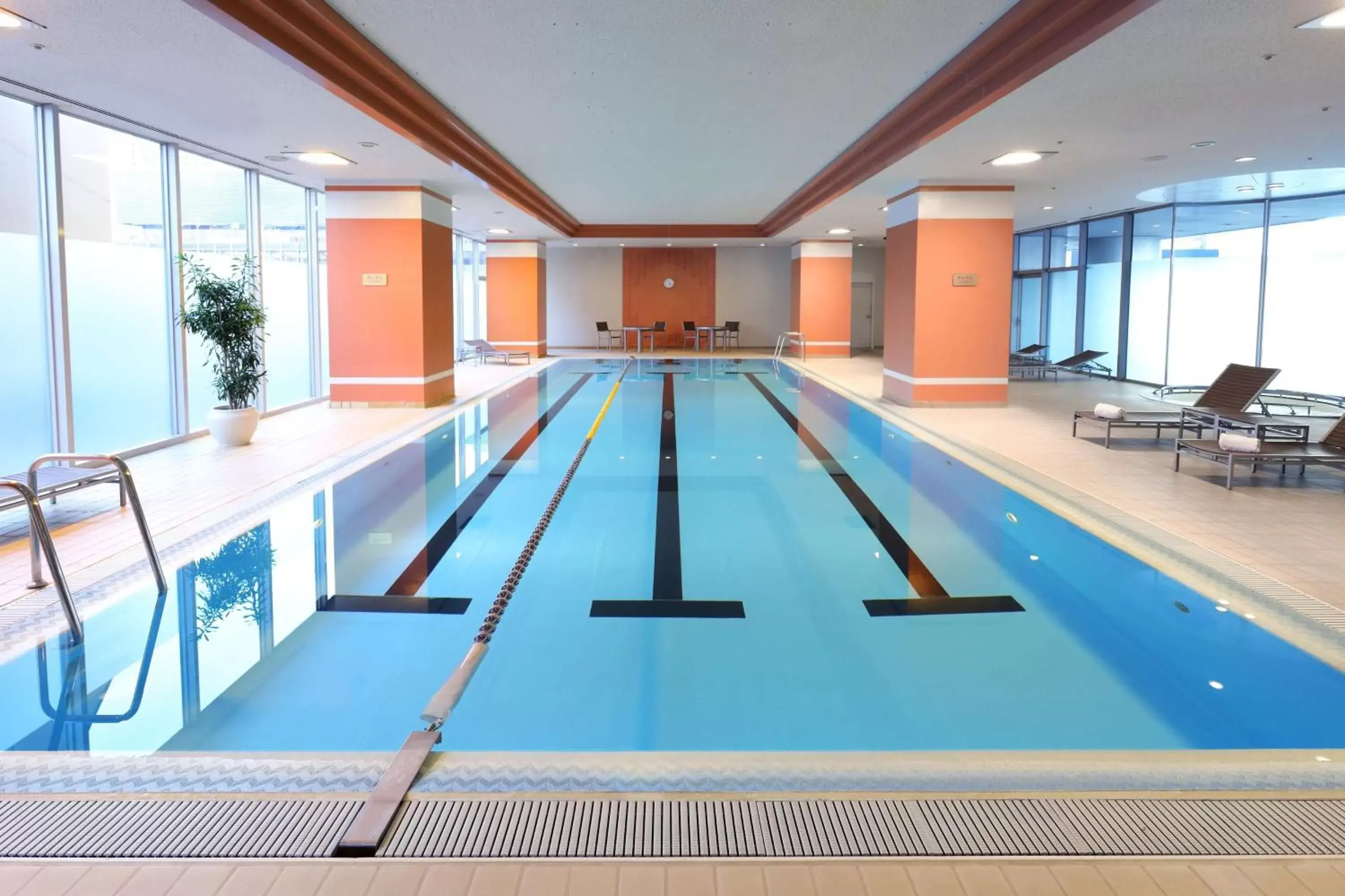 Pool view, Swimming Pool in Hilton Osaka Hotel