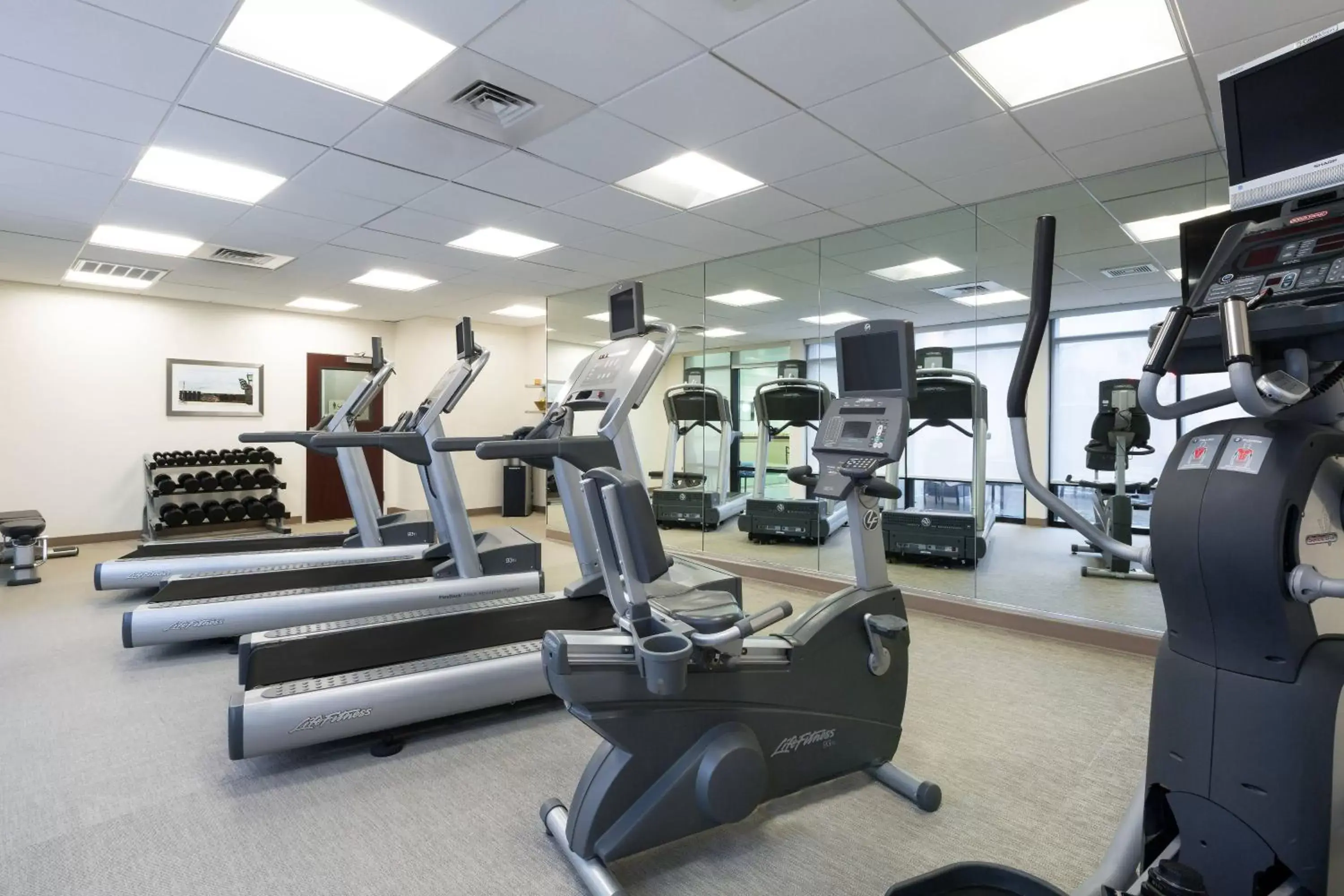 Fitness centre/facilities, Fitness Center/Facilities in SpringHill Suites Indianapolis Fishers