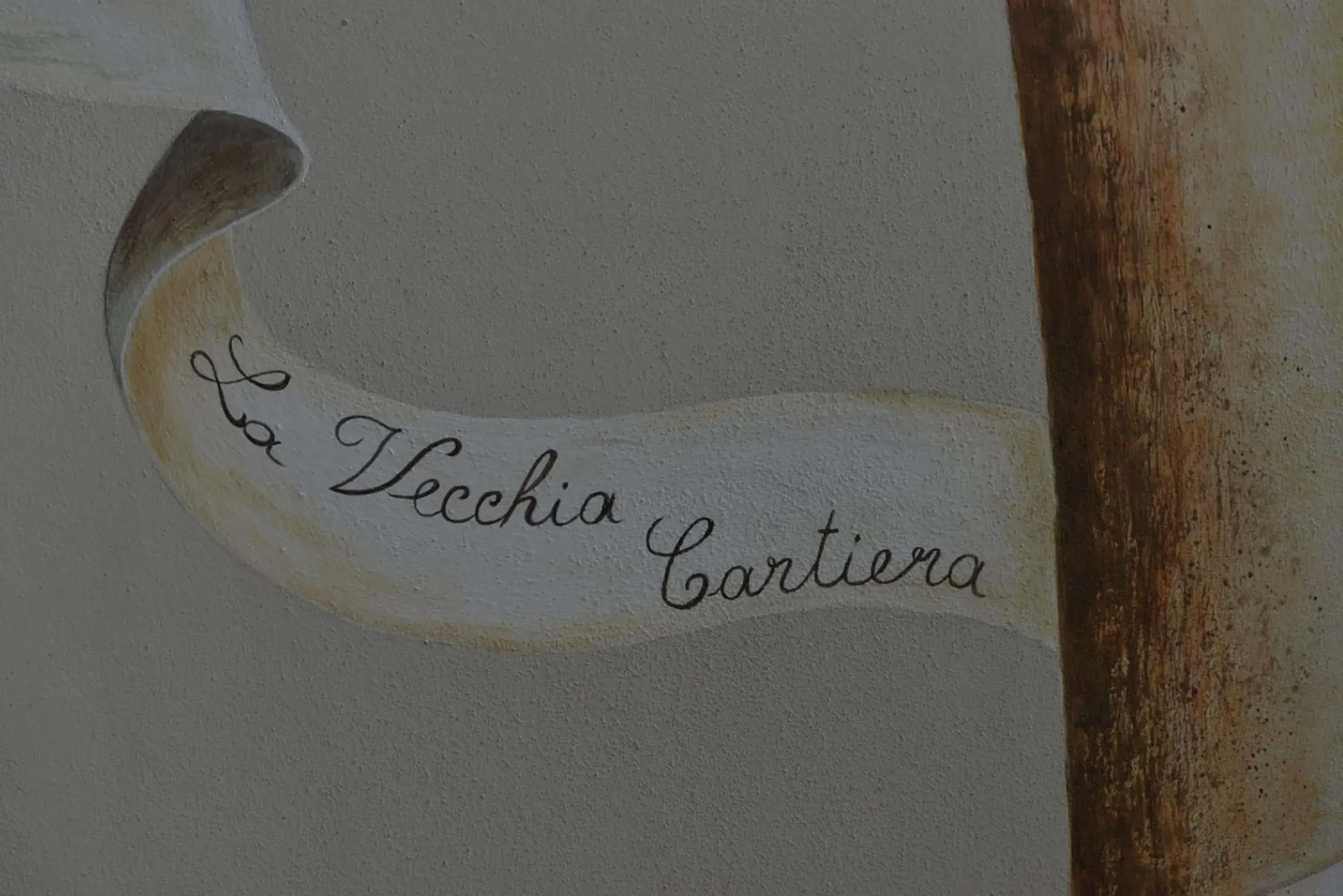 Decorative detail, Property Logo/Sign in La Vecchia Cartiera